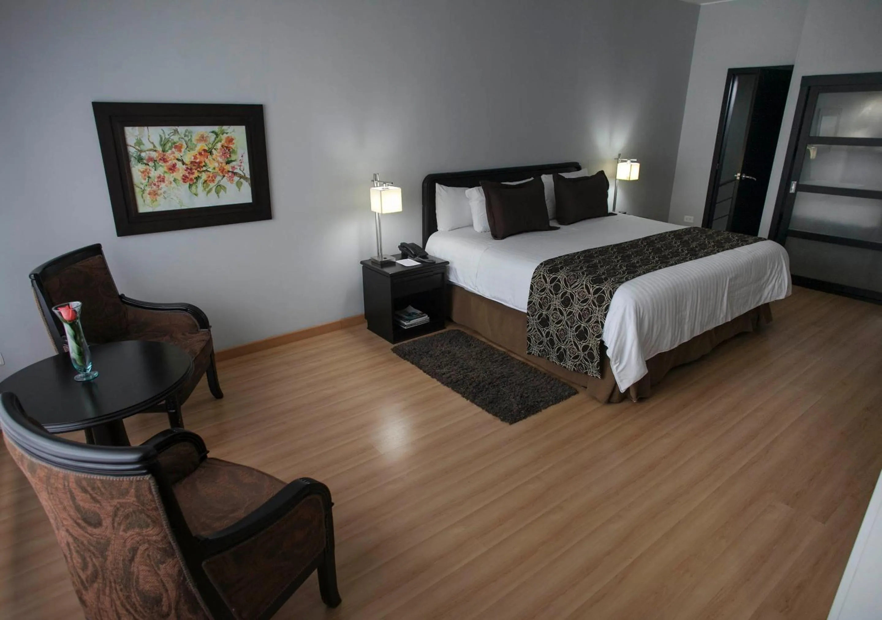 Bedroom, Bed in Hotel Internacional La Triada