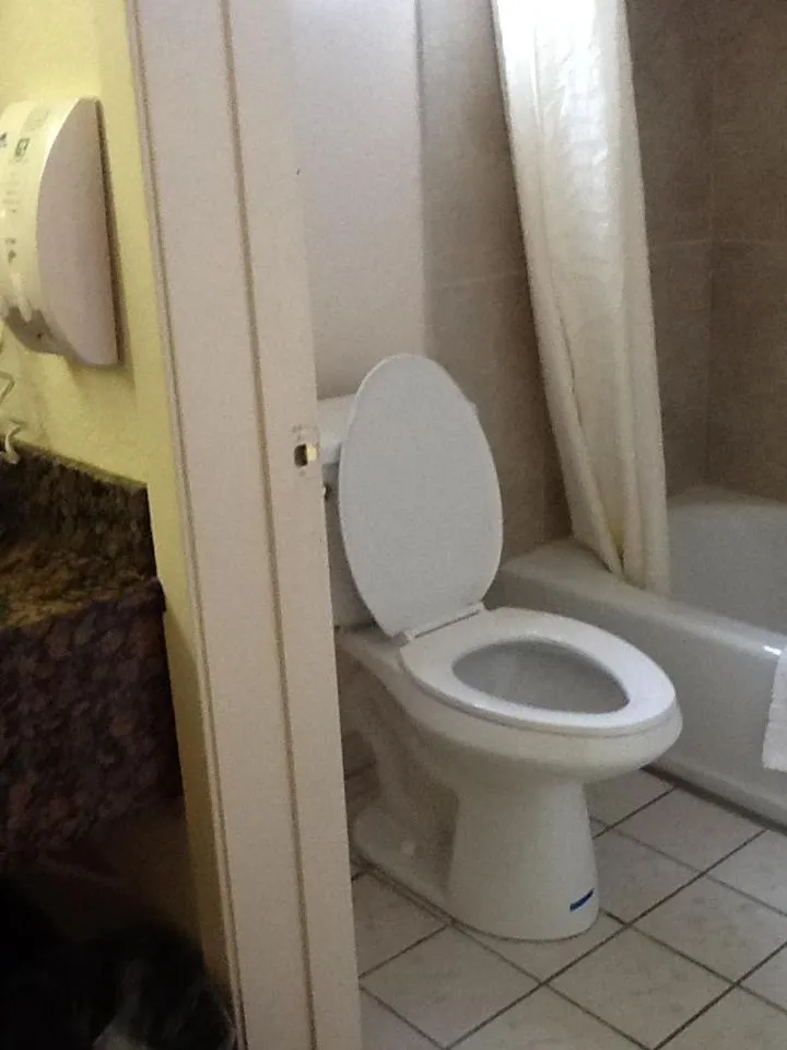 Bathroom in American Best Value Inn Springerville