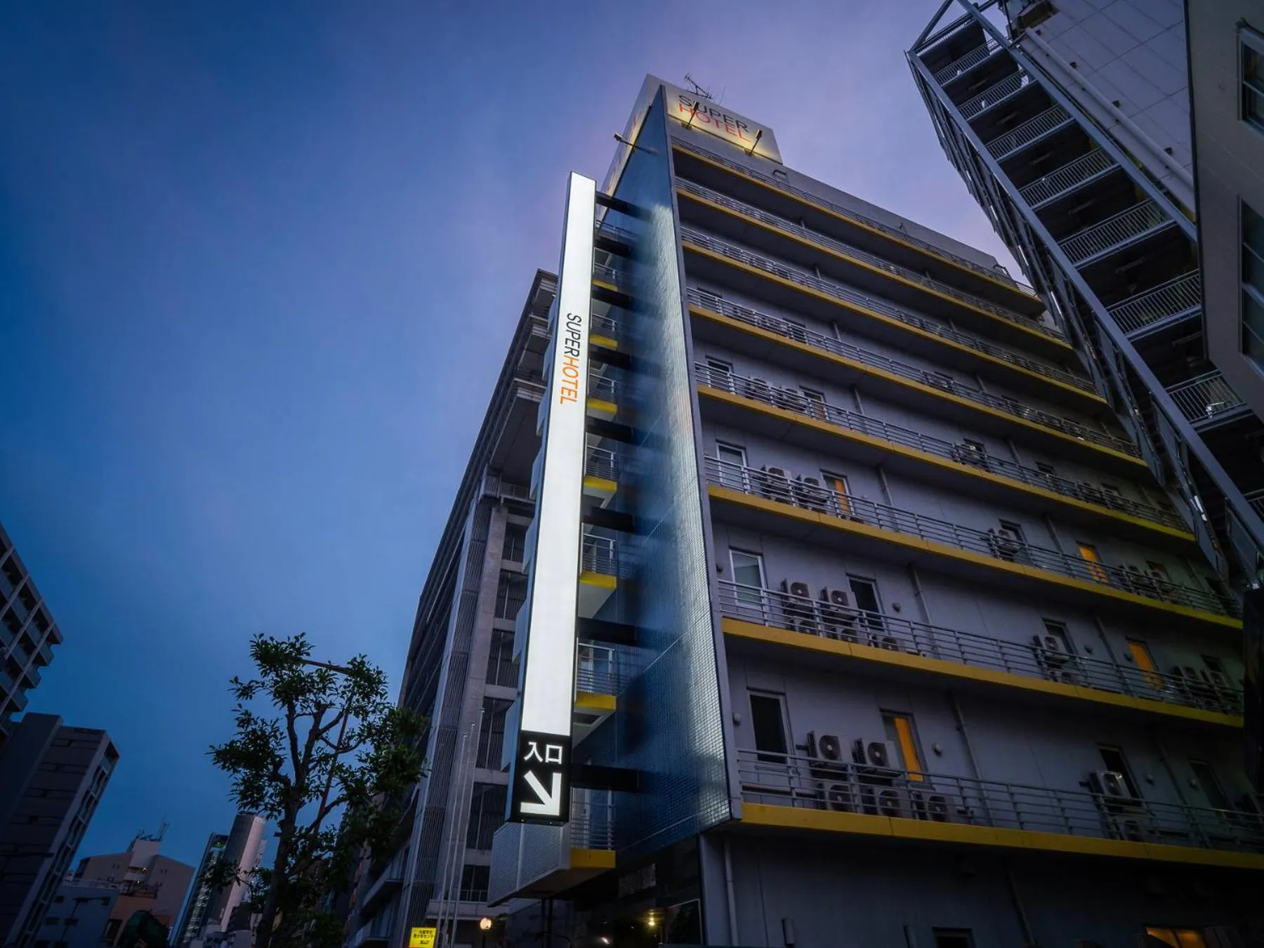 Property building in Super Hotel JR Shin-Osaka Higashiguchi