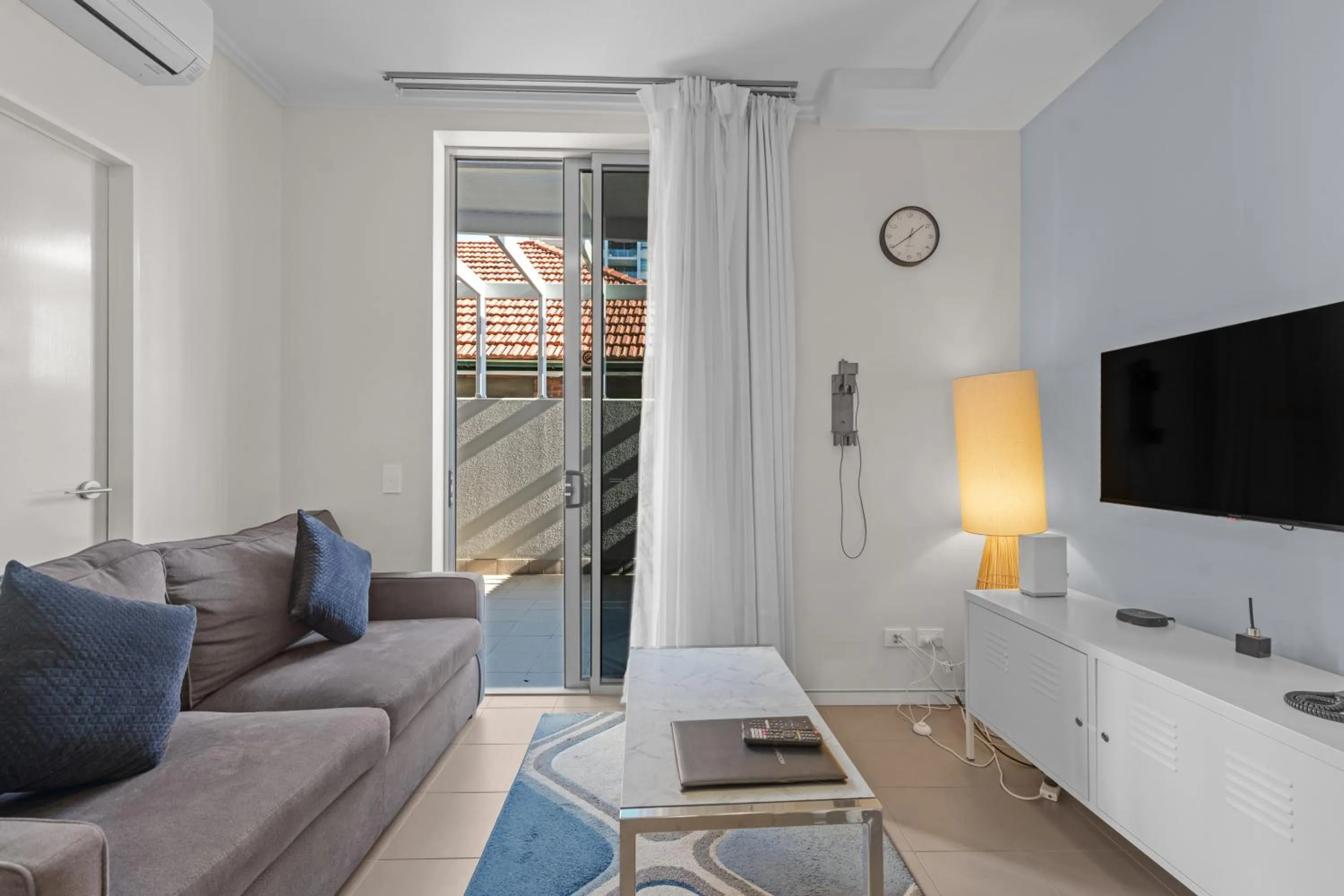 Living room in The Capitol Apartments