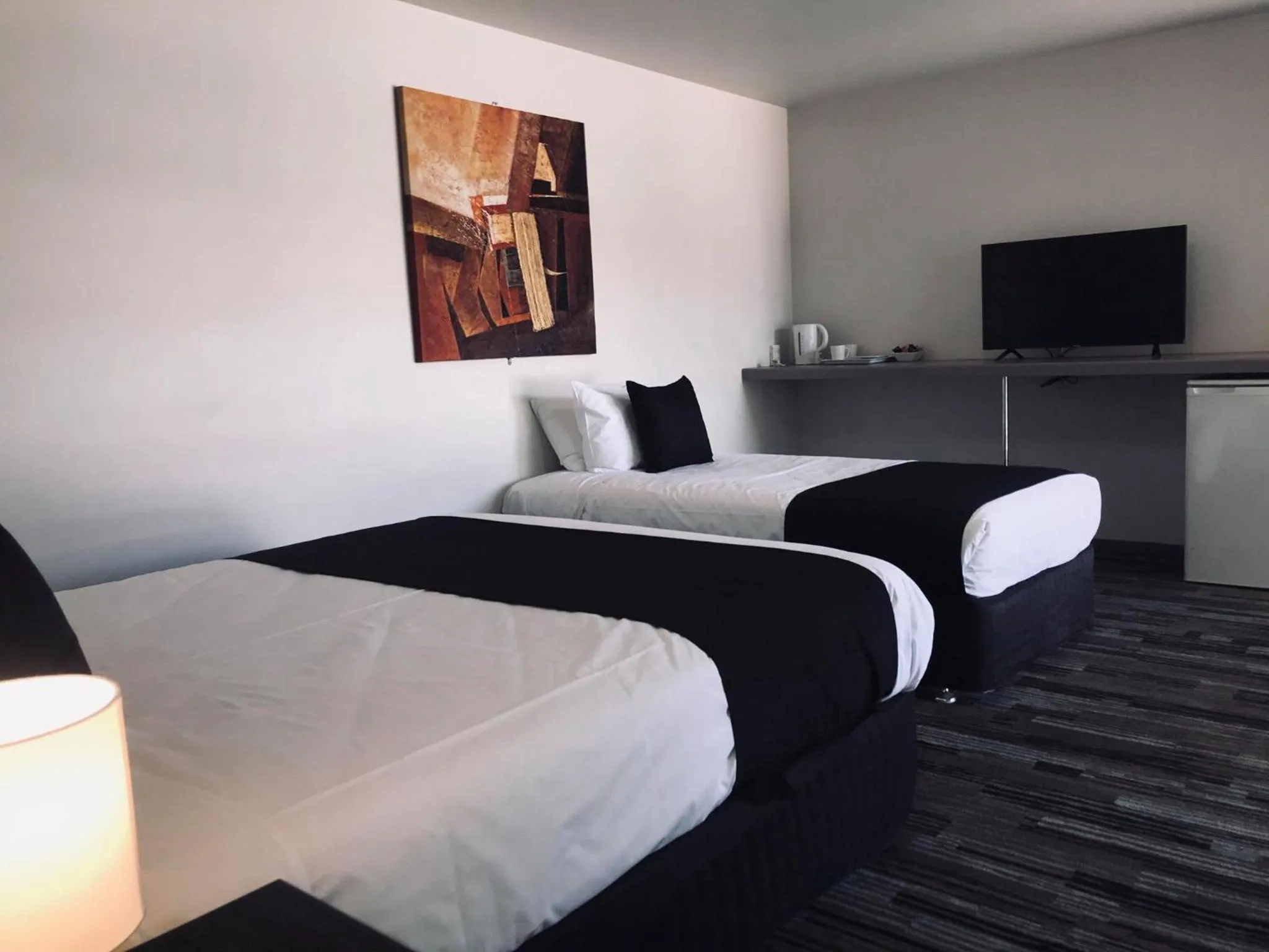 Bed in Guiding Star Motel & Hotel