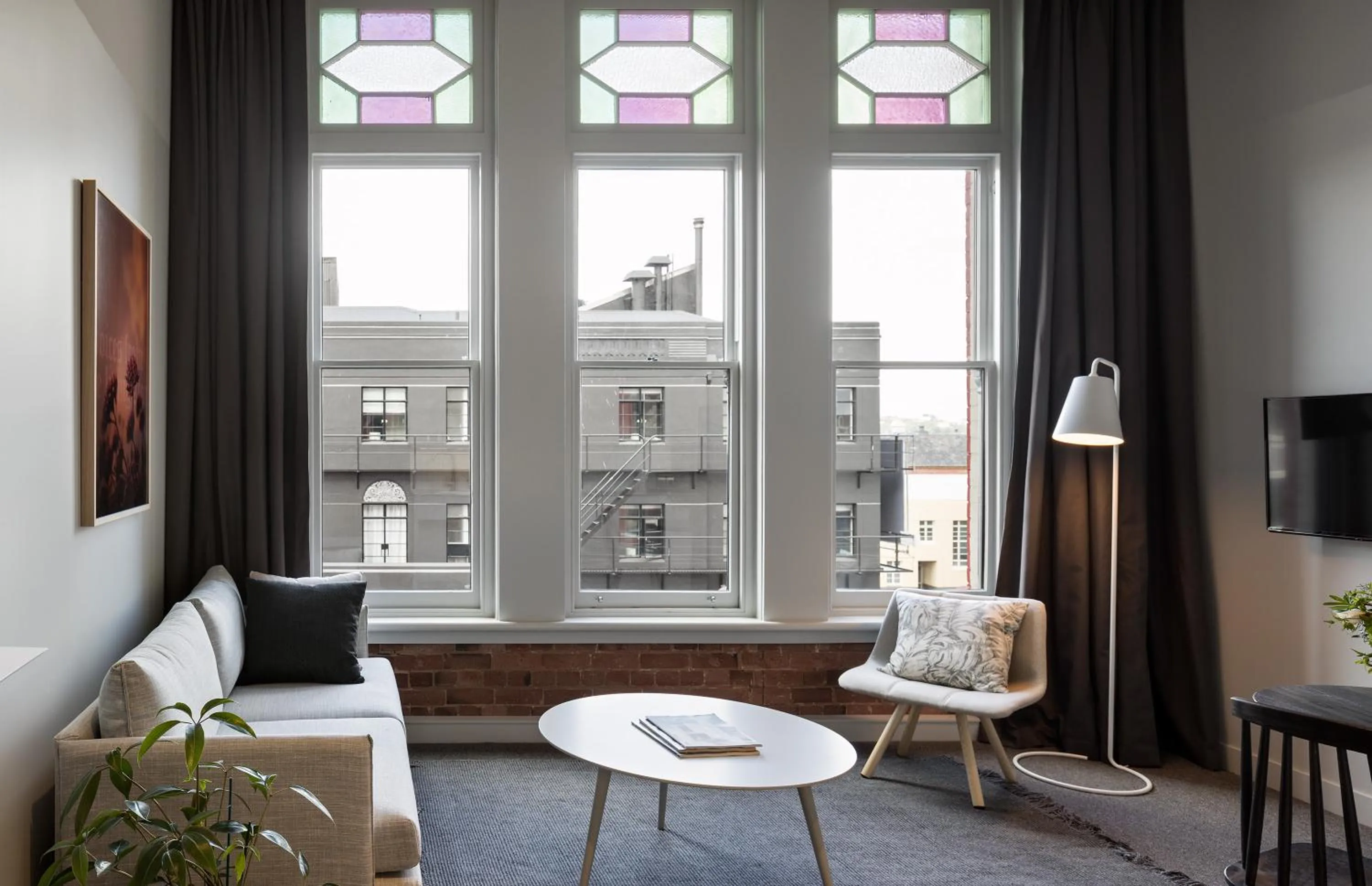 Living room in The Chamberson