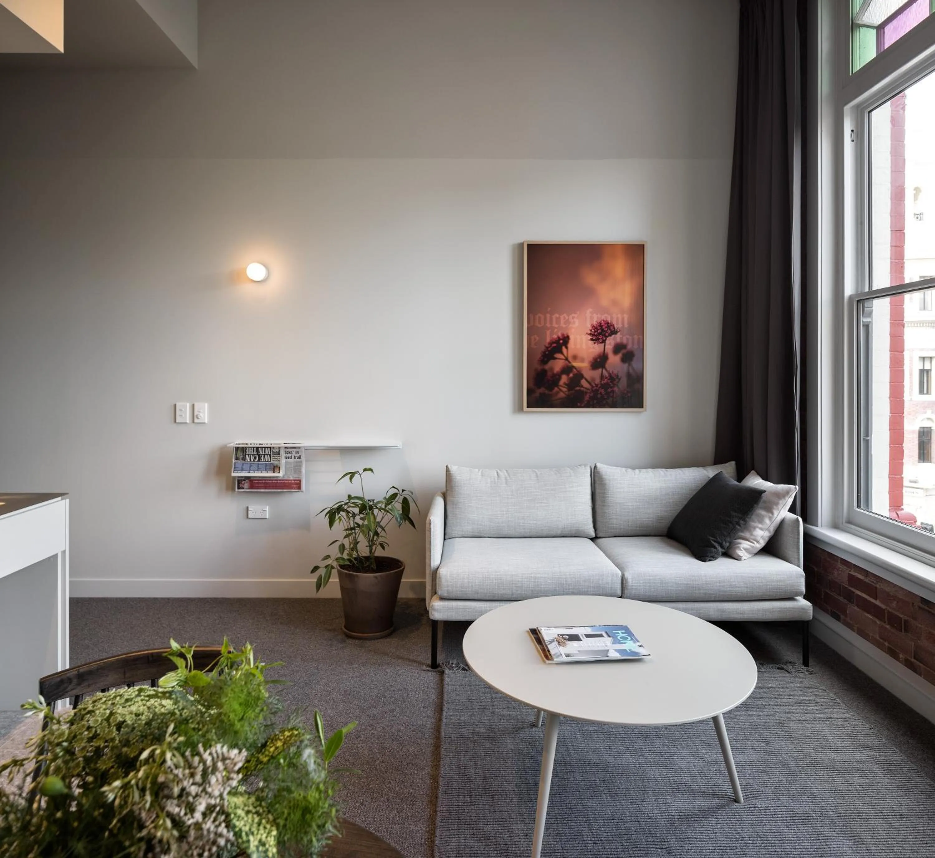 Living room in The Chamberson