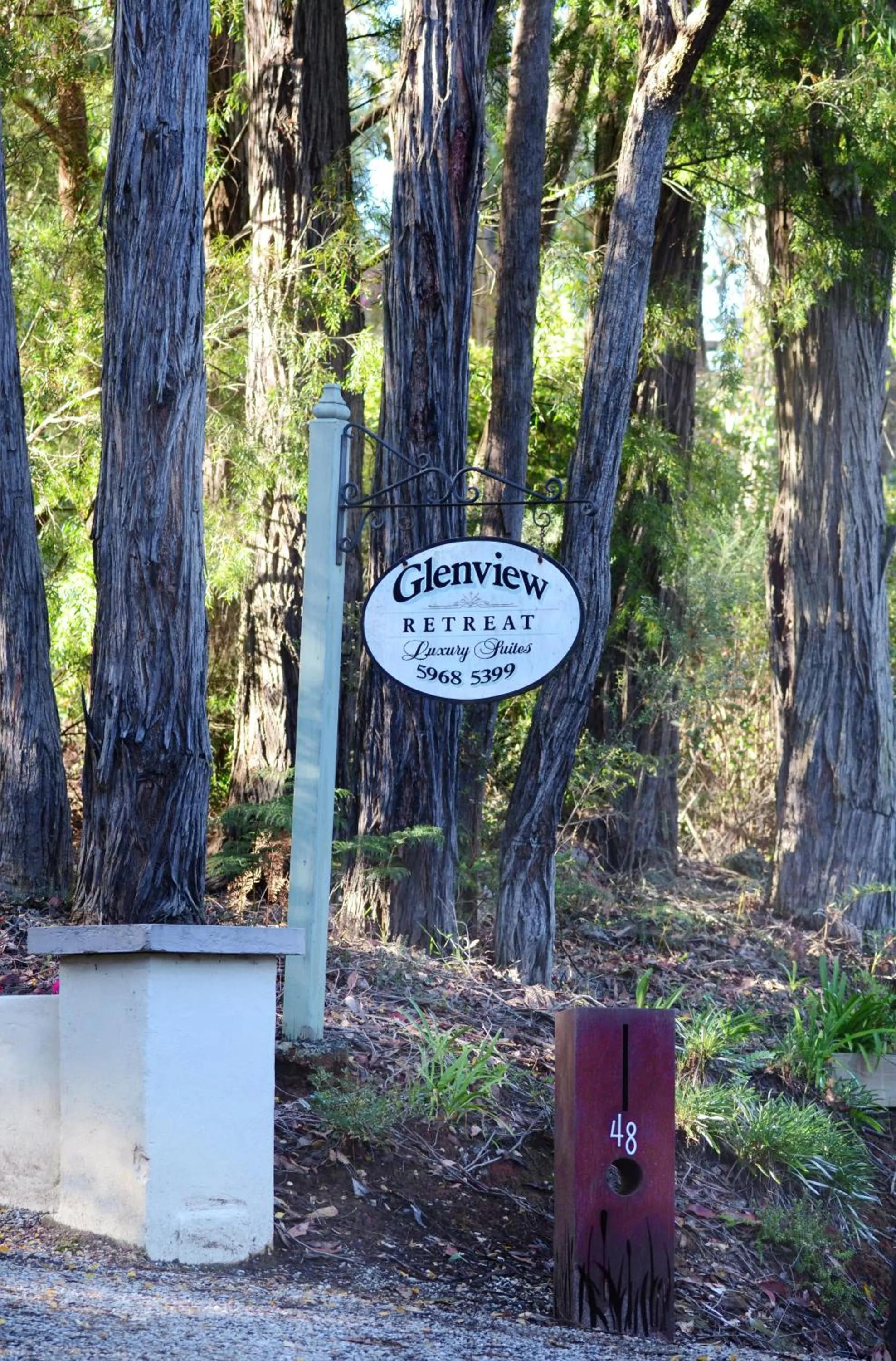 Street view in Glenview Retreat Luxury Accommodation