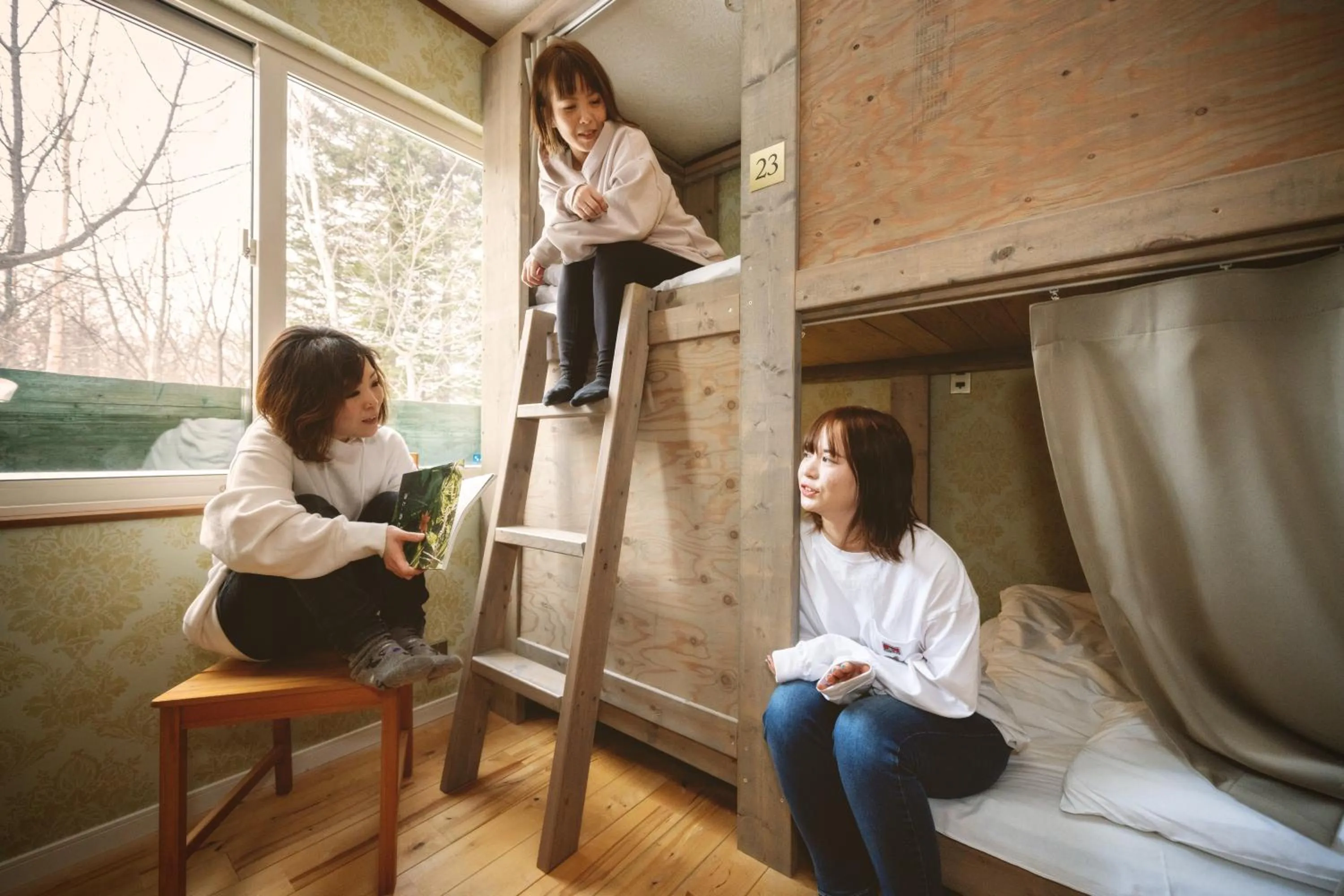 People in Shiretoko Village