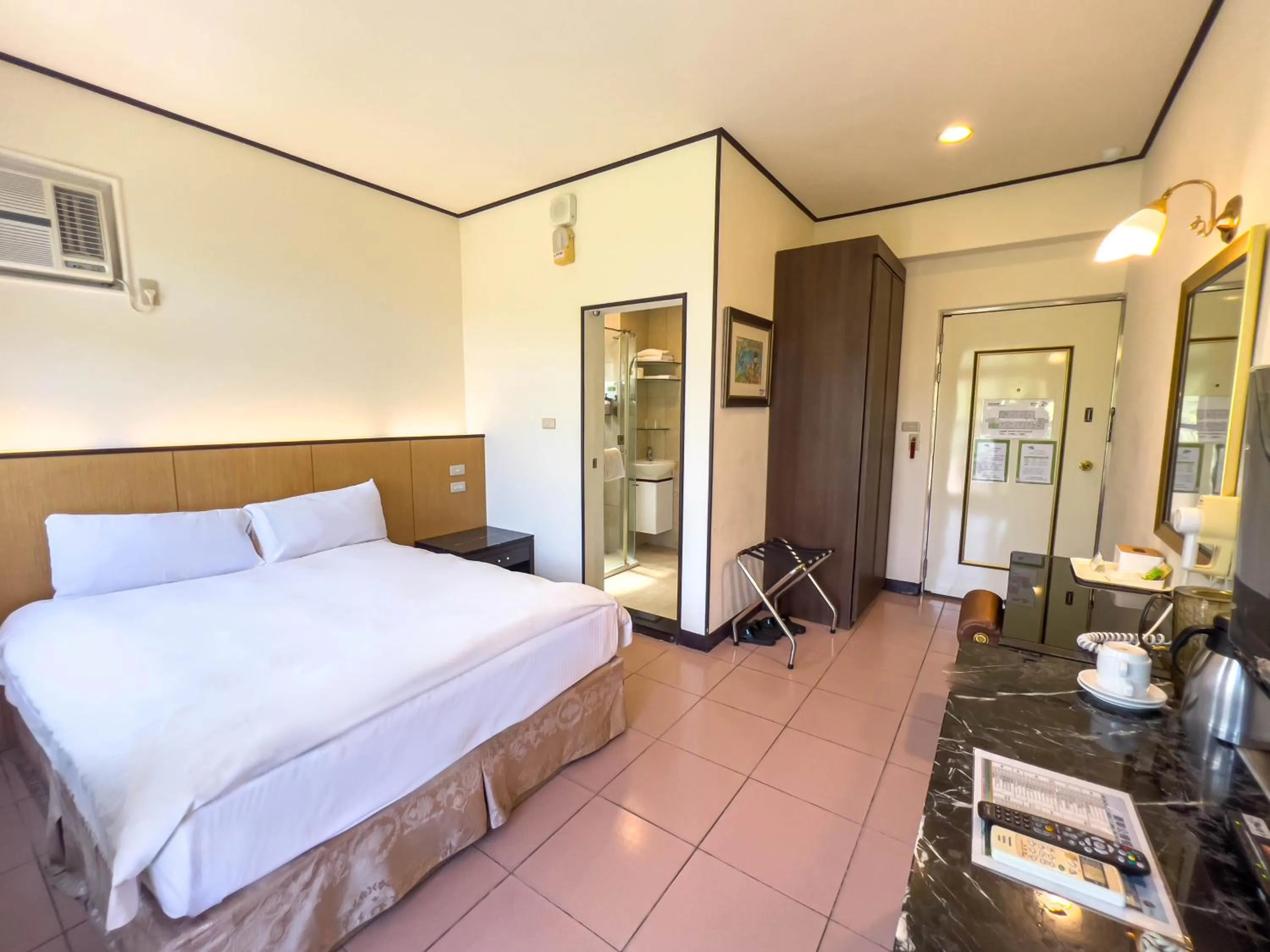 Bed in Tou-Cheng Leisure Farm Hotel