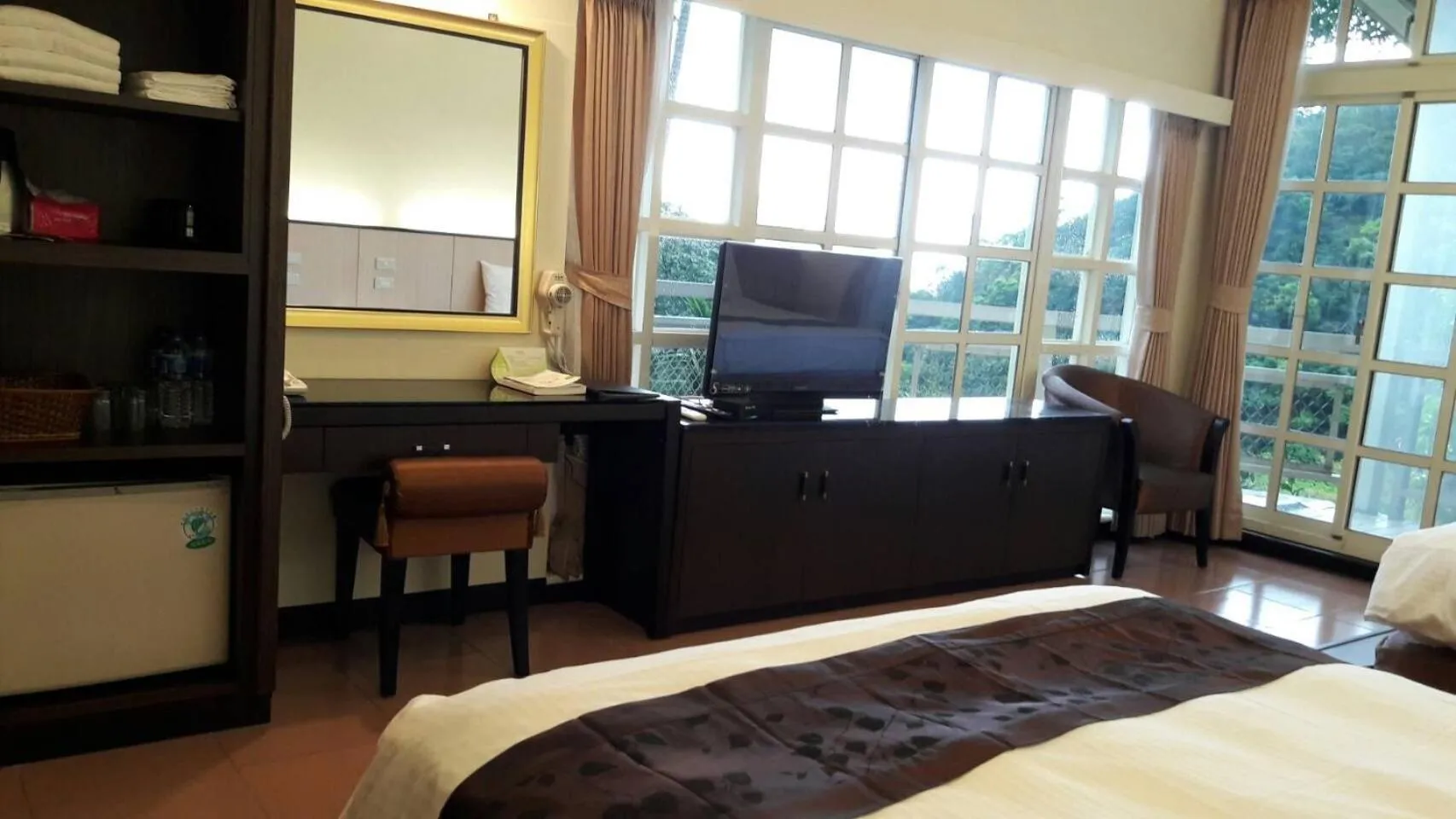 Bed in Tou-Cheng Leisure Farm Hotel