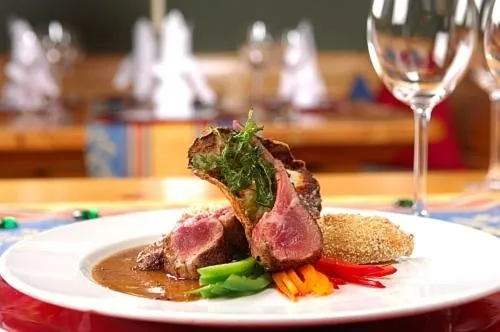 Food close-up in Hotel Gasthaus Appel Krug