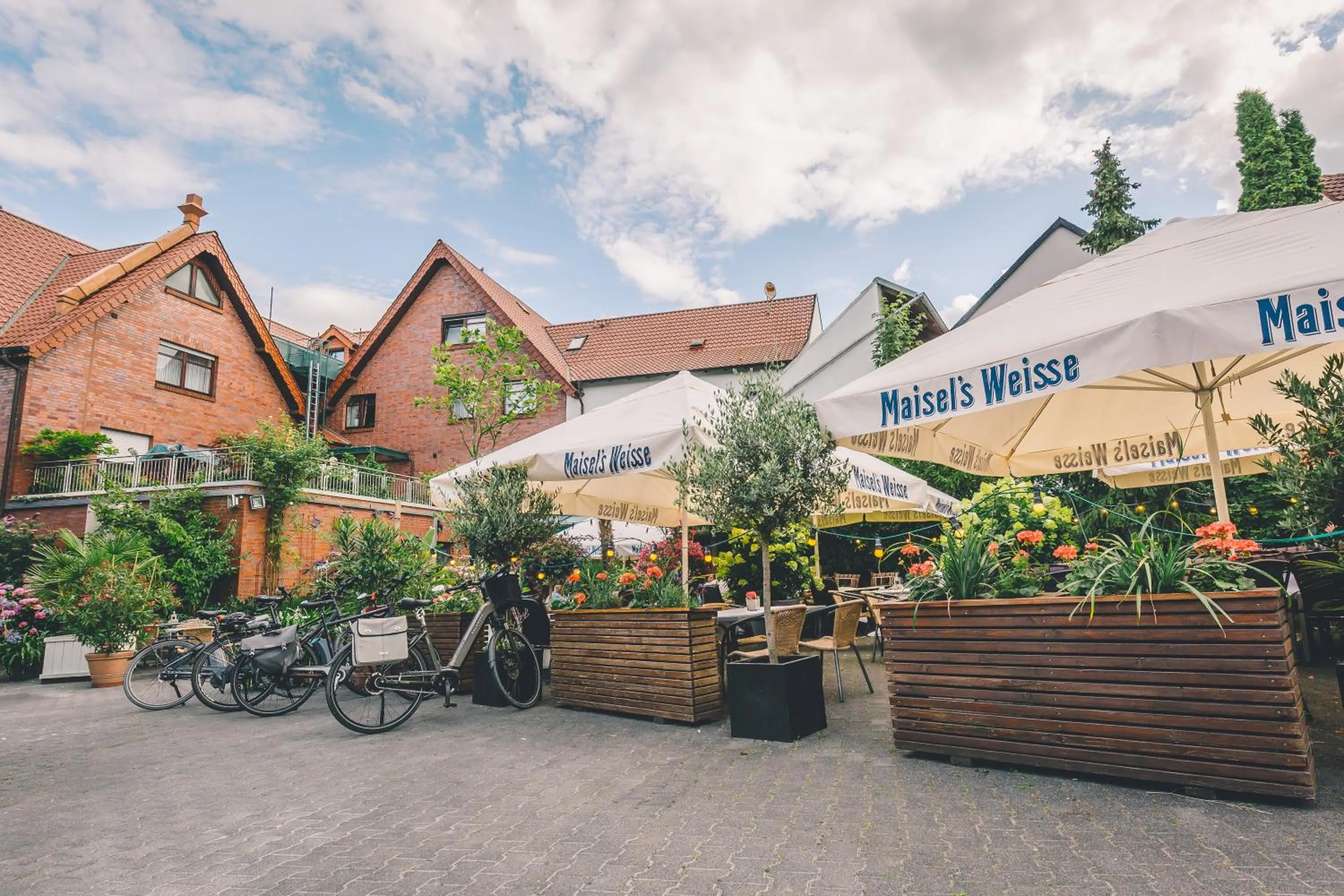 Garden in Hotel Gasthaus Appel Krug