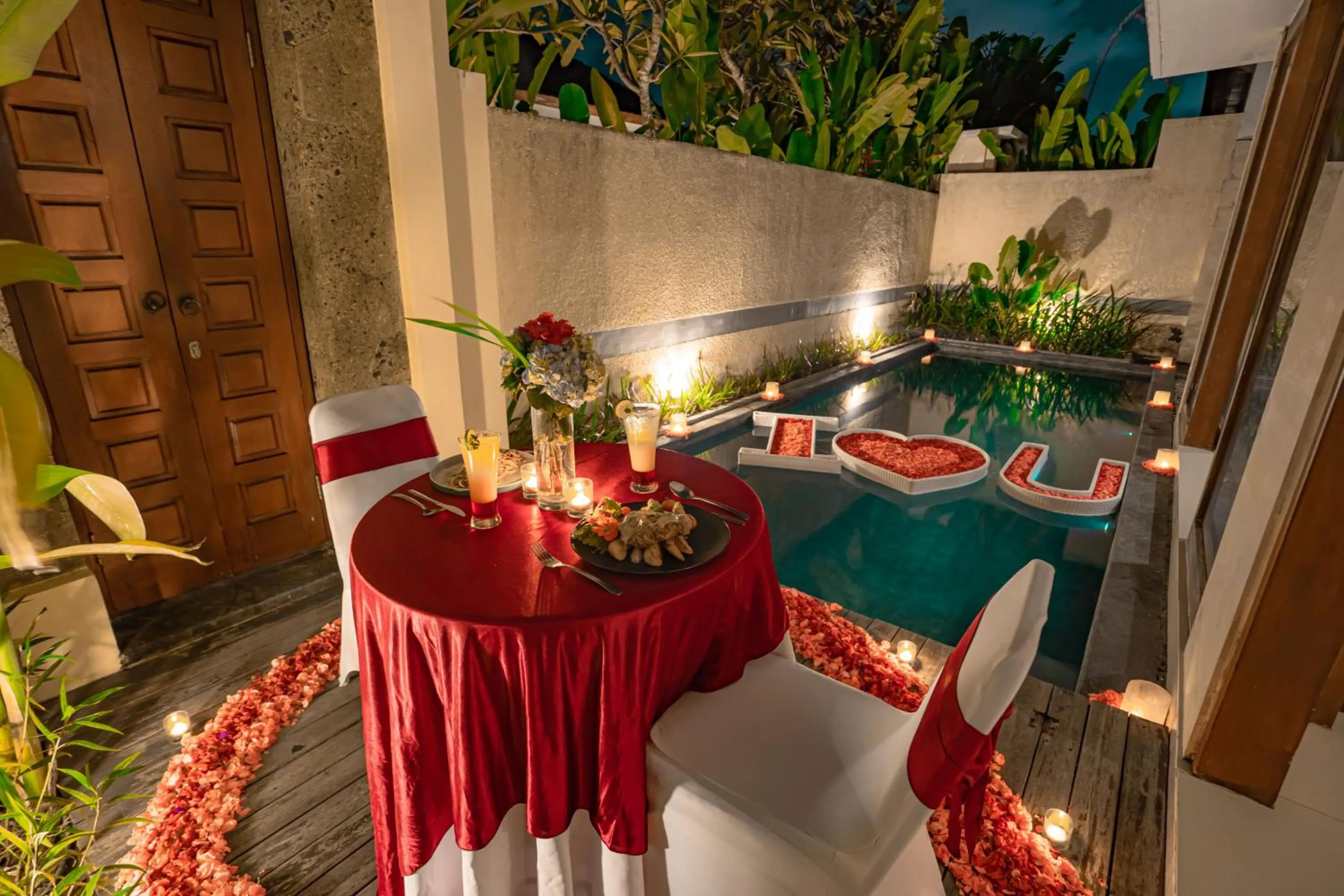 Dinner in The Sakaye Villas & Spa by Kanaya Hospitality