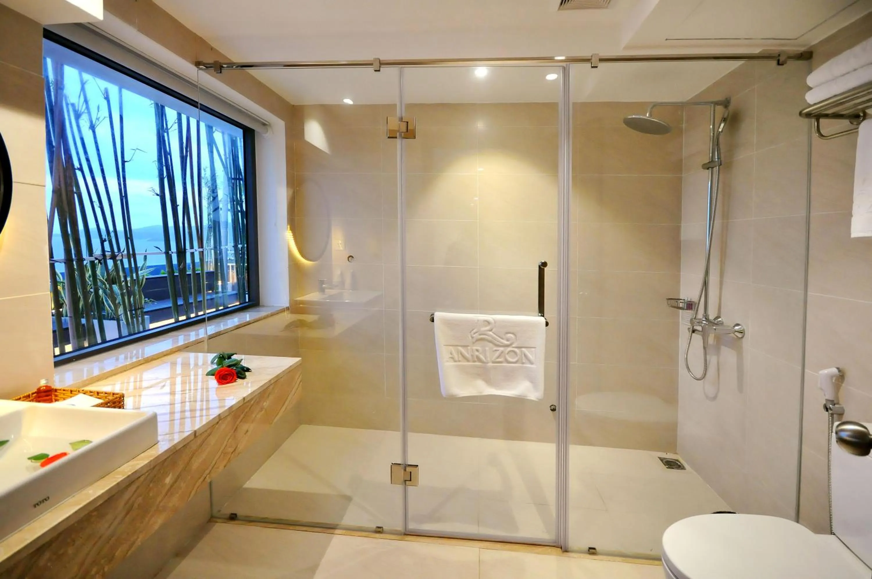 Bathroom in Anrizon Hotel Nha Trang