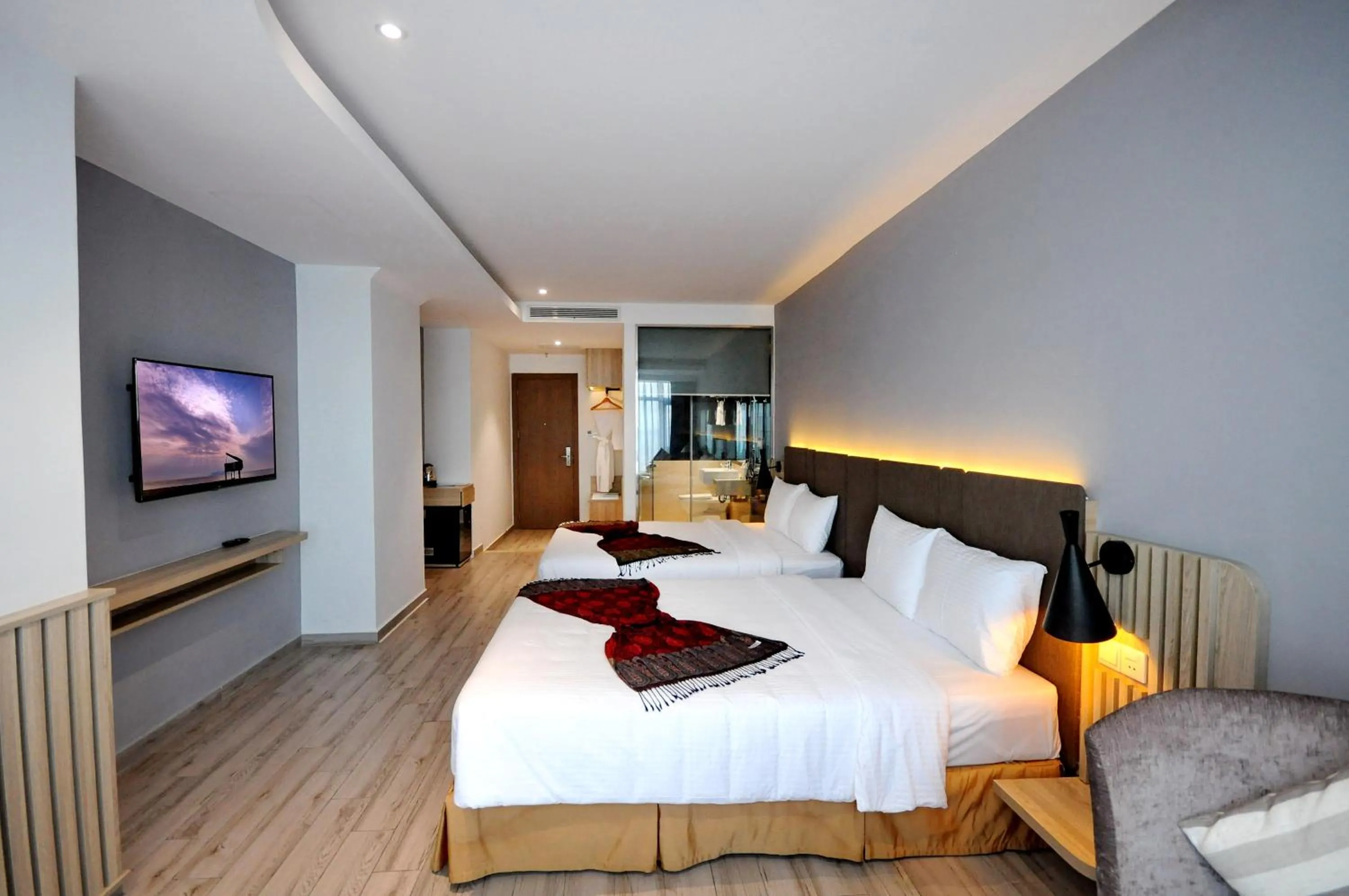 Photo of the whole room, Bed in Anrizon Hotel Nha Trang