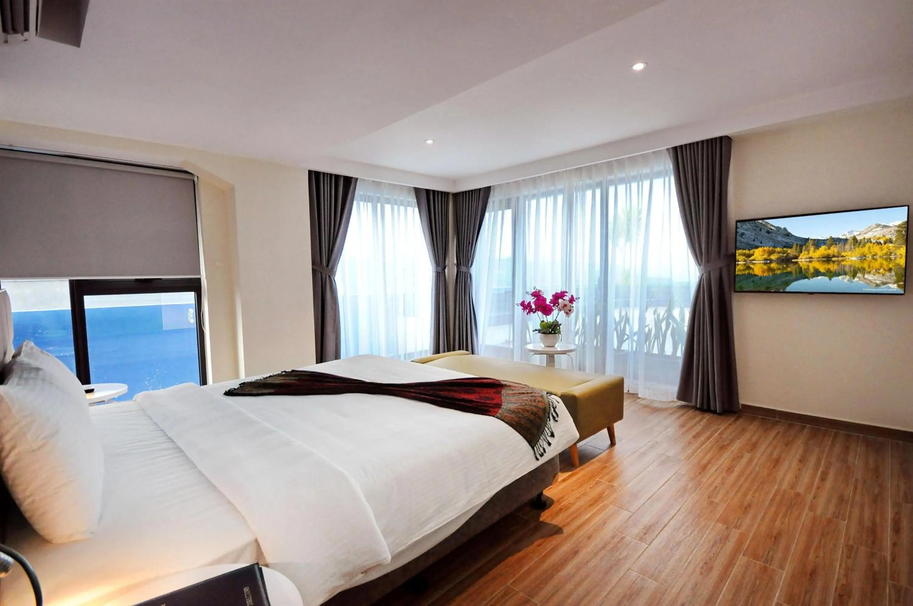 Photo of the whole room, Bed in Anrizon Hotel Nha Trang