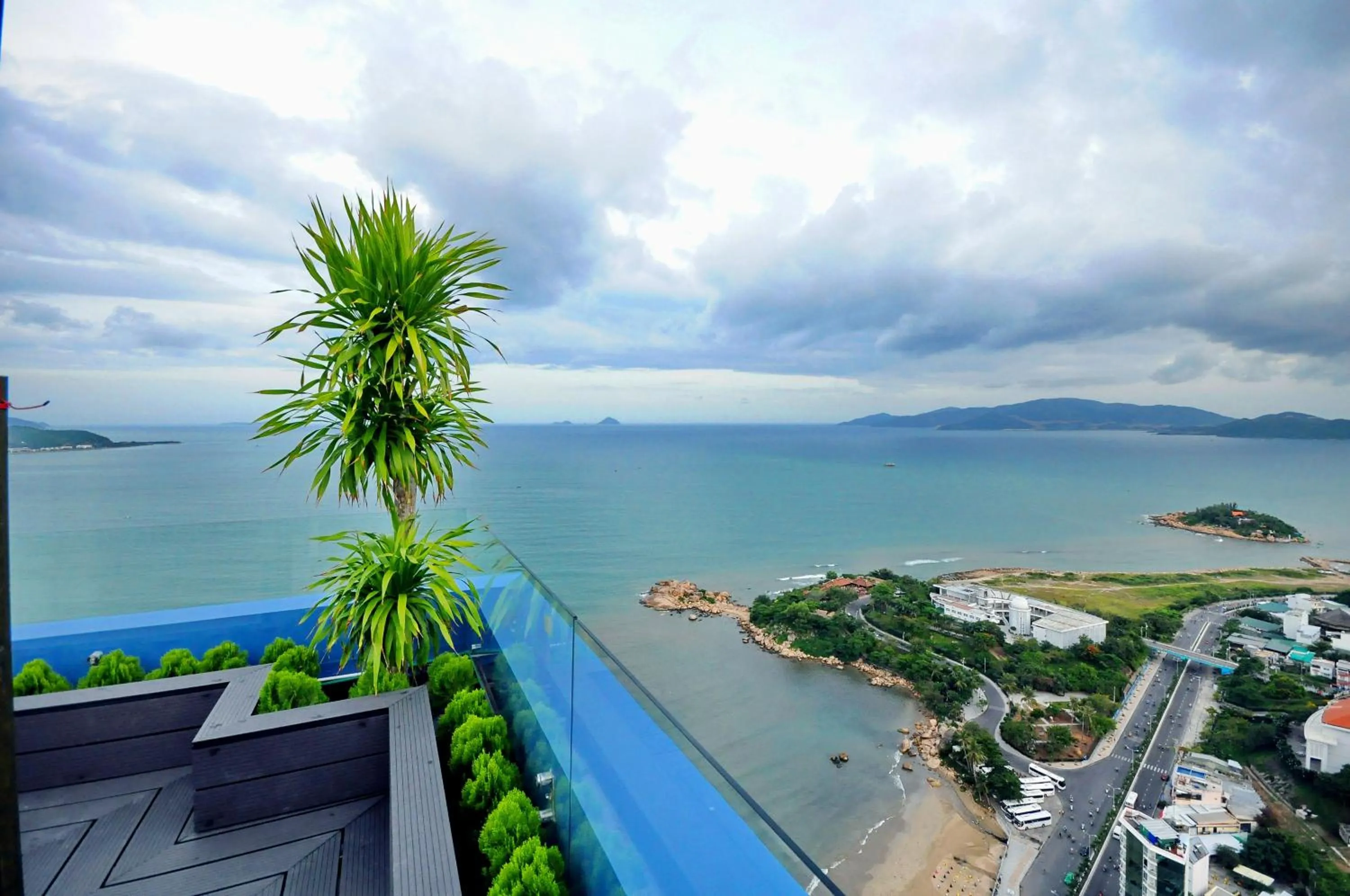 Balcony/Terrace in Anrizon Hotel Nha Trang