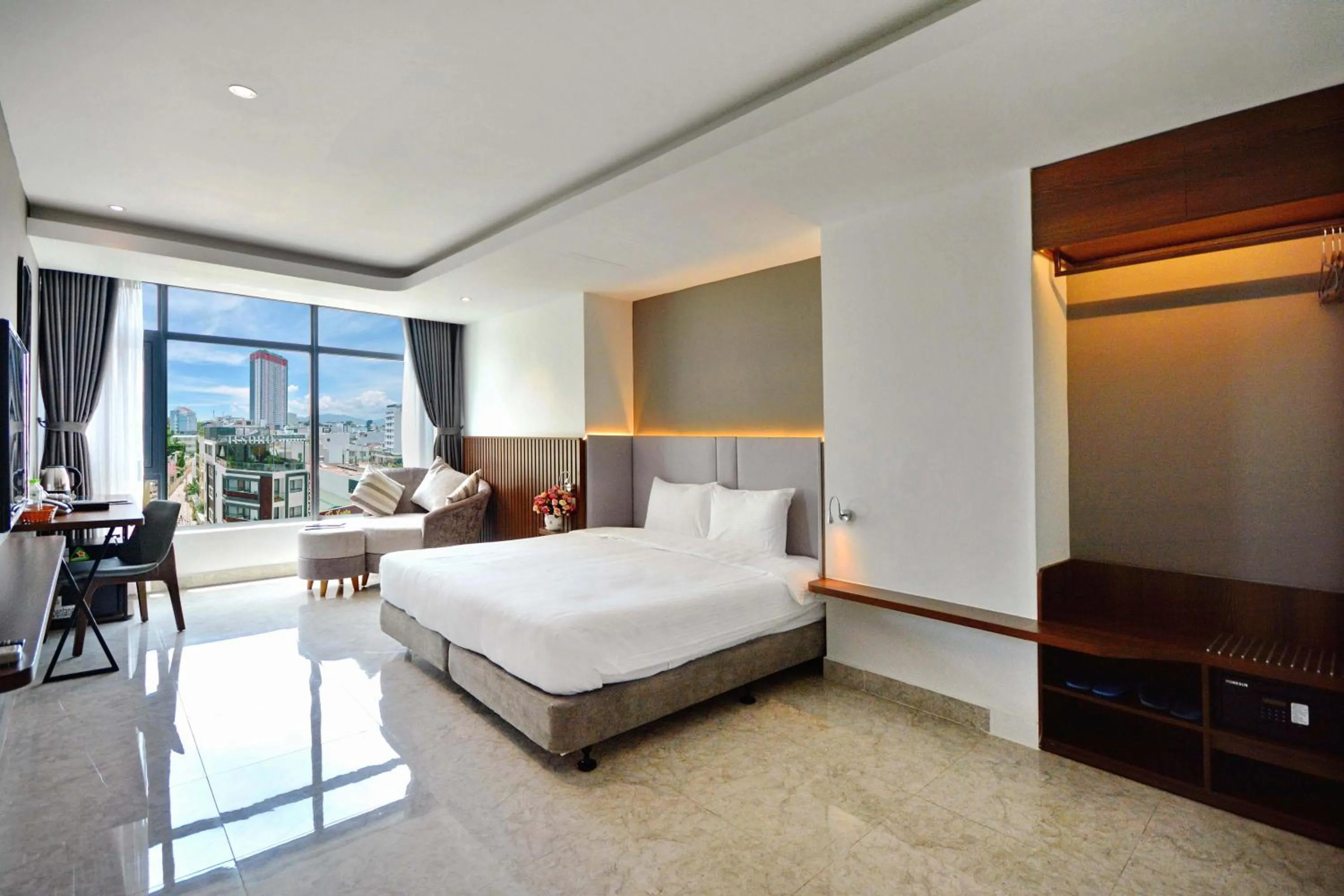 Bedroom, Bed in Anrizon Hotel Nha Trang