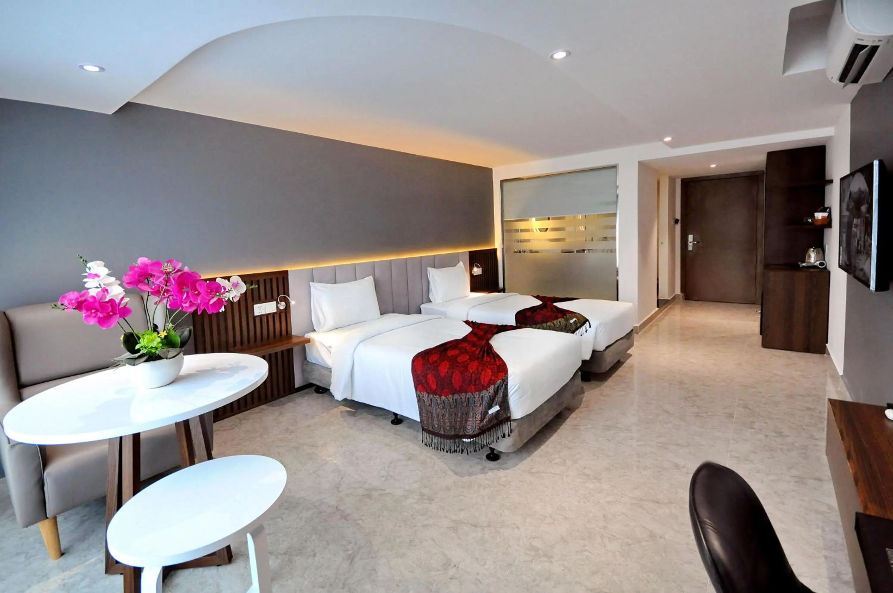 Photo of the whole room, Bed in Anrizon Hotel Nha Trang