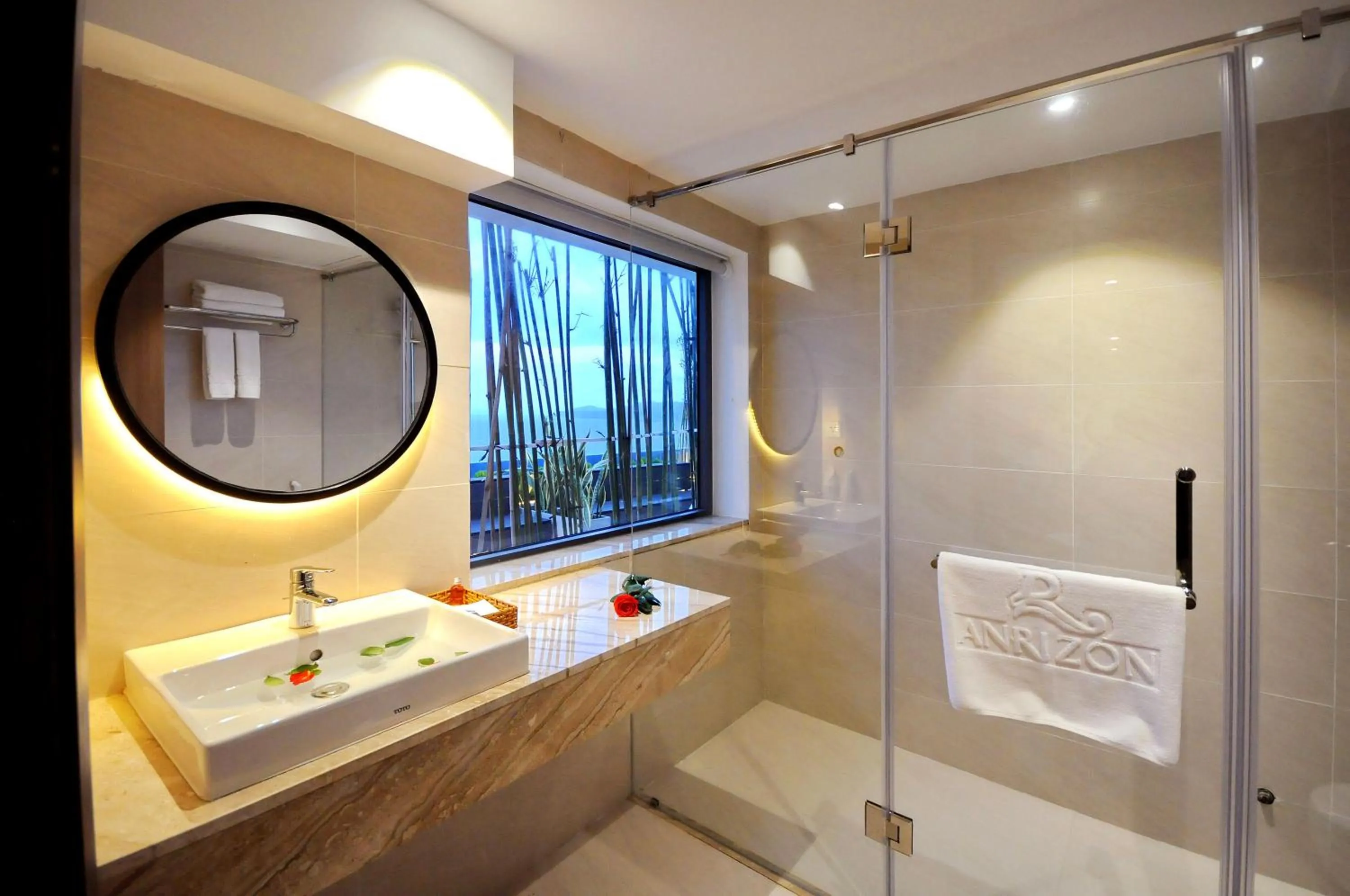 Bathroom in Anrizon Hotel Nha Trang