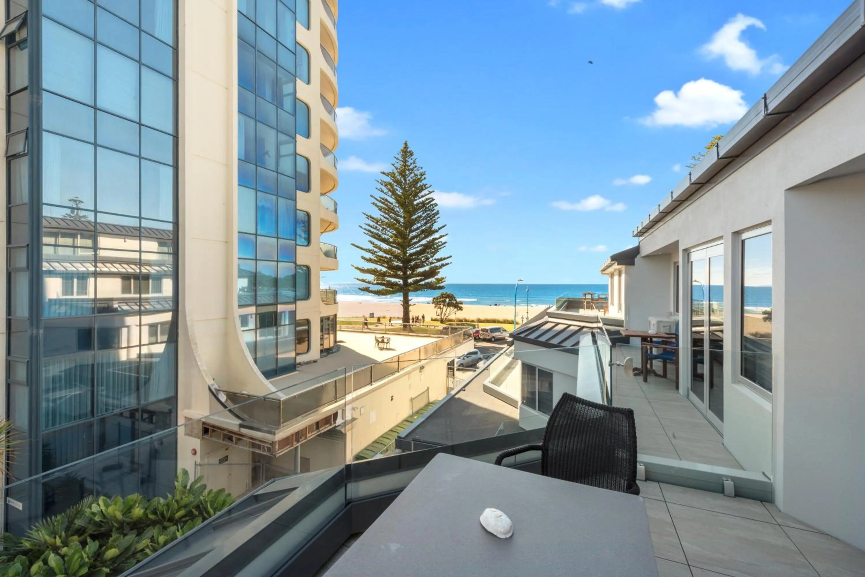 Sea view in Pavilion Beachfront Apartments