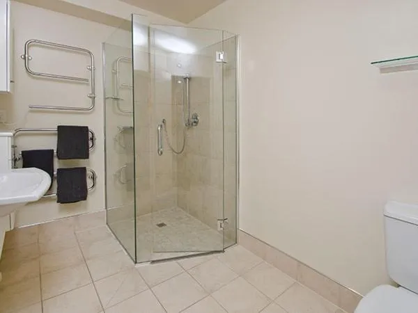 Bathroom in Pavilion Beachfront Apartments