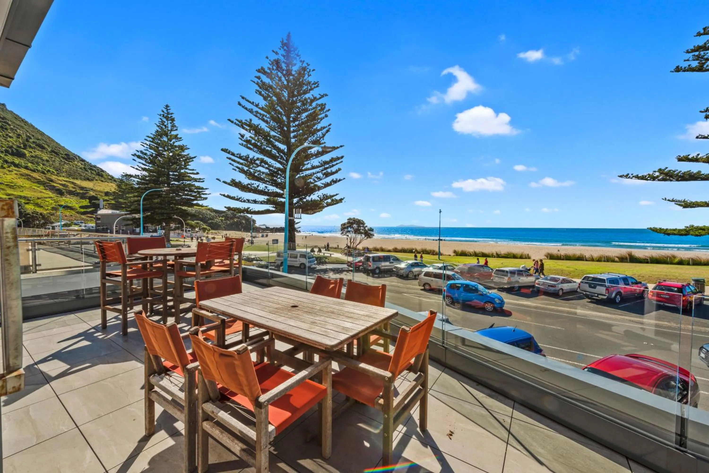 Balcony/Terrace in Pavilion Beachfront Apartments