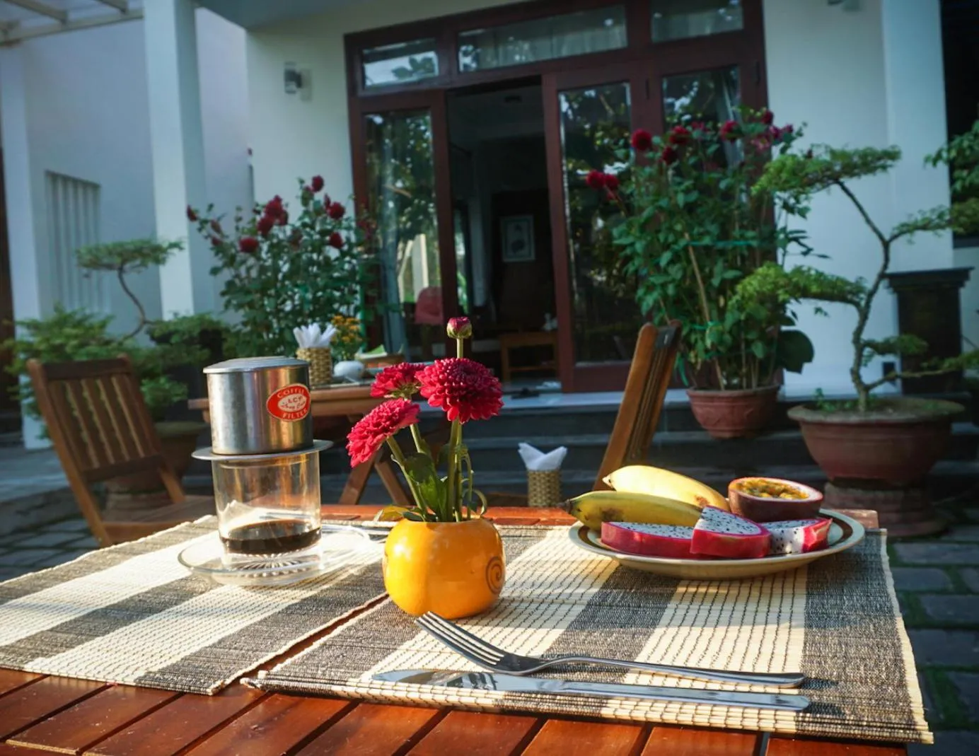 Breakfast in Hanh Nhung Villa