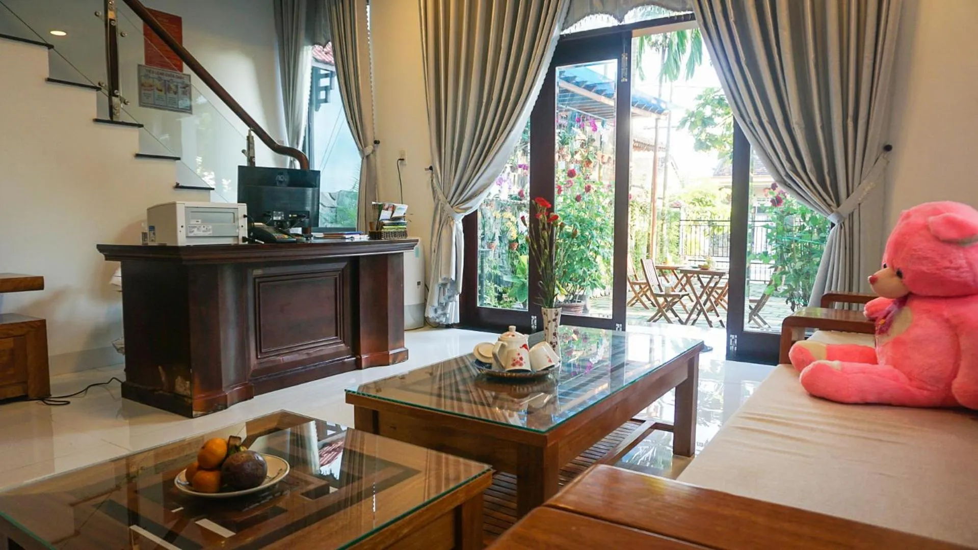 Lobby or reception in Hanh Nhung Villa