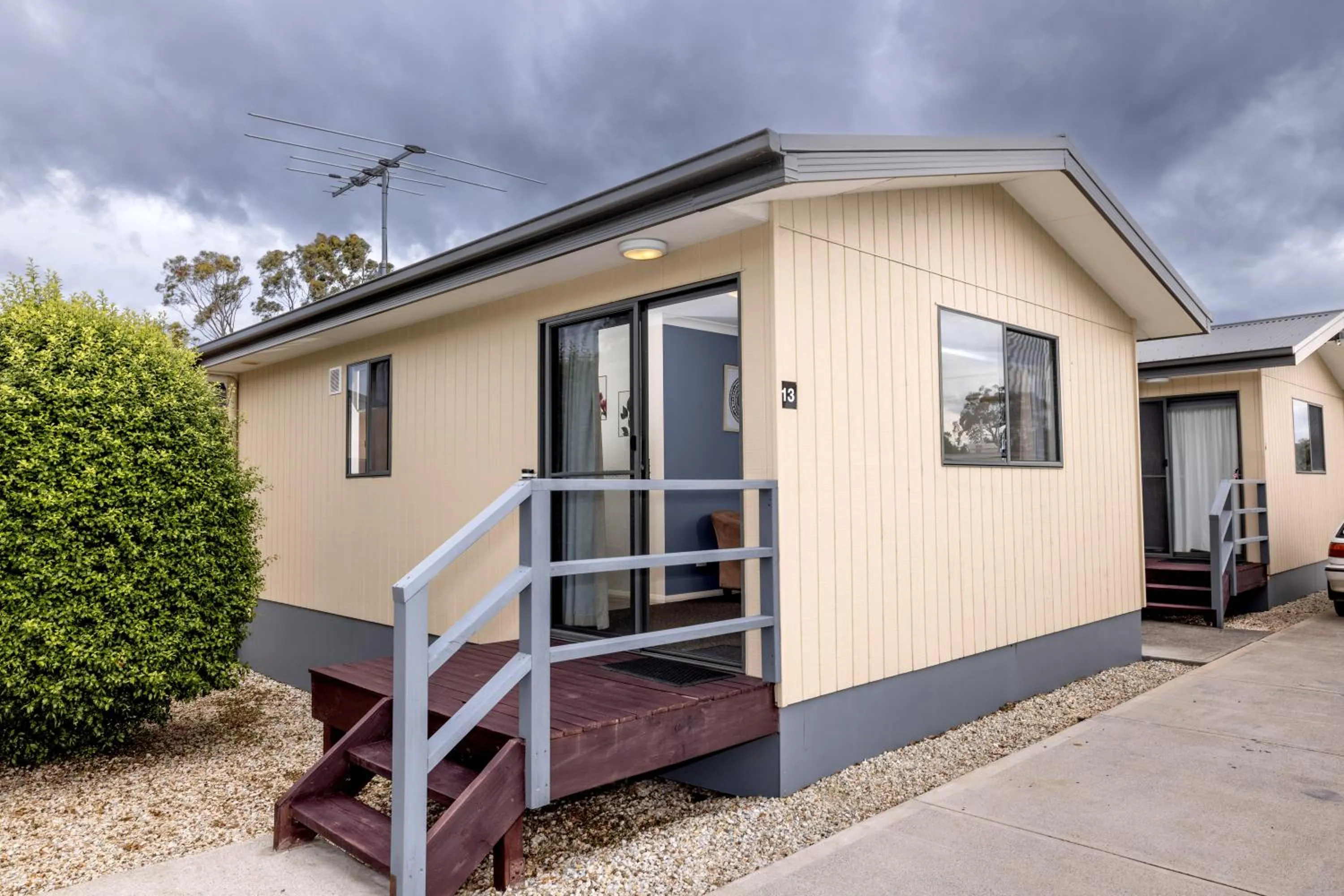Property building in BIG4 Hobart Airport Tourist Park