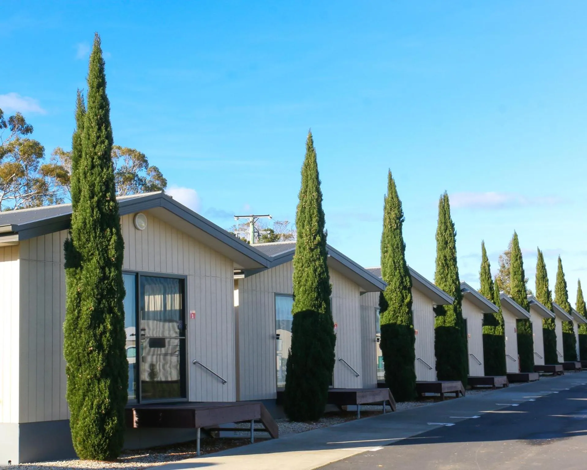 Property building in BIG4 Hobart Airport Tourist Park