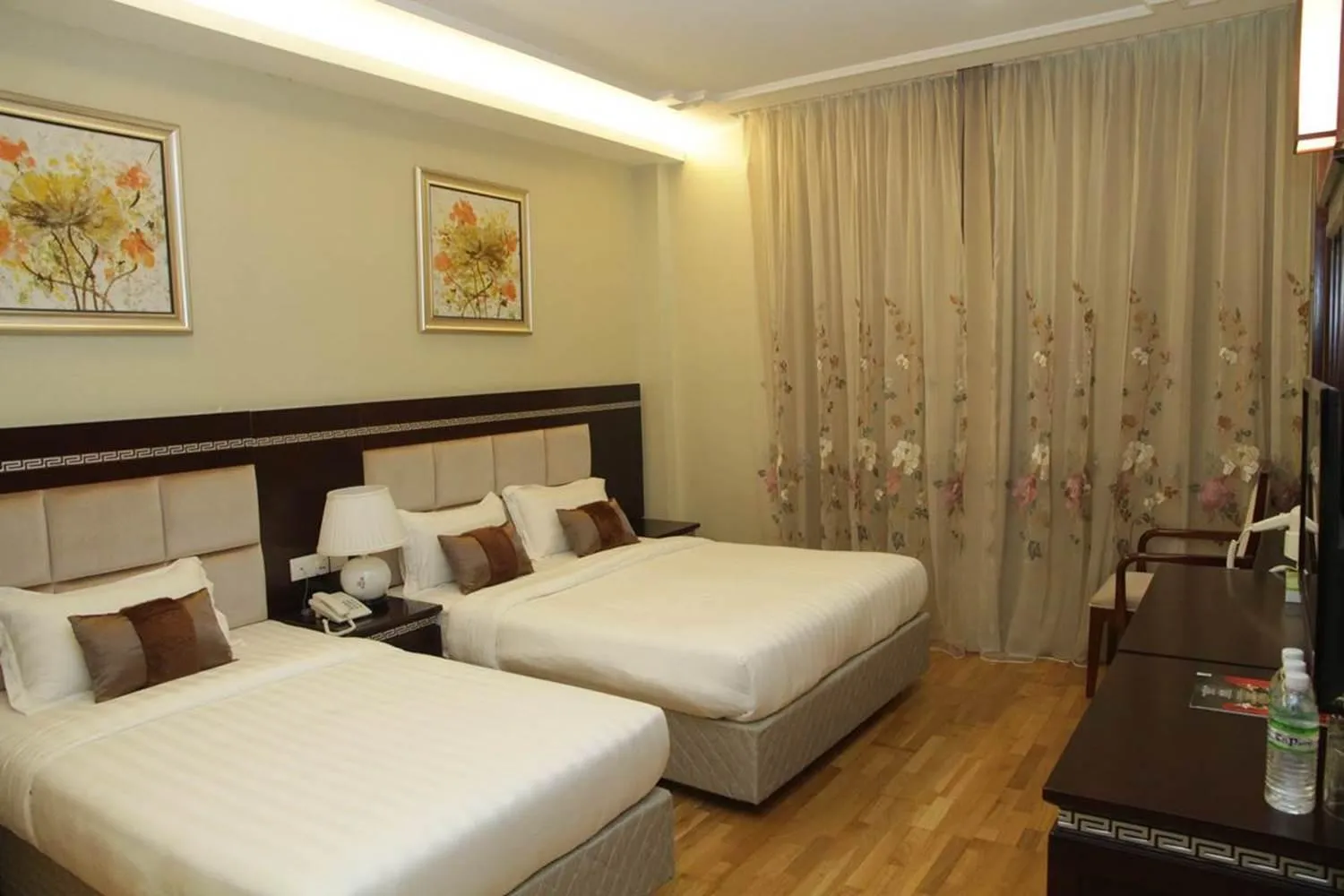 Bed in De Residence Hotel