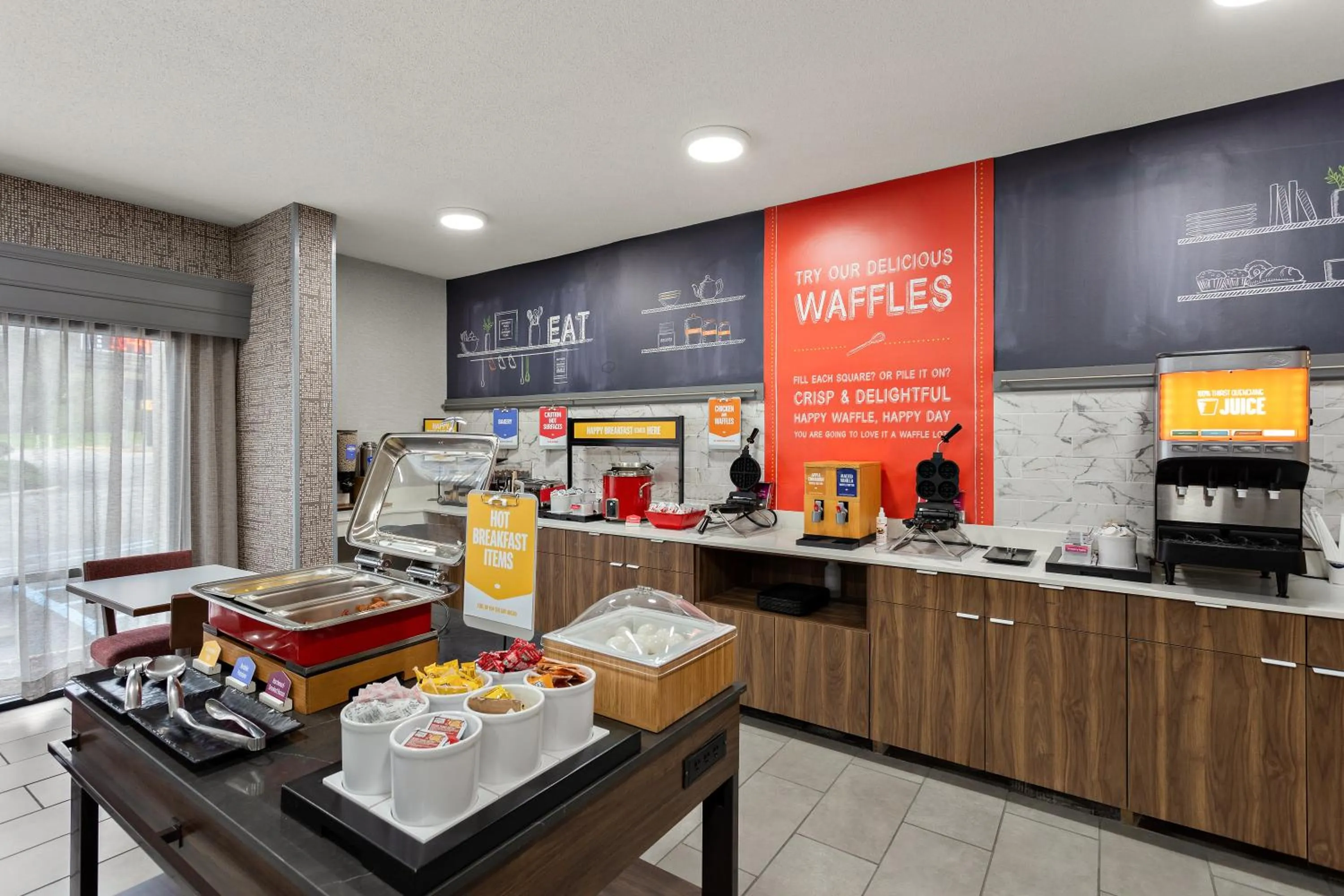 Breakfast in Hampton Inn Bridgeport/Clarksburg