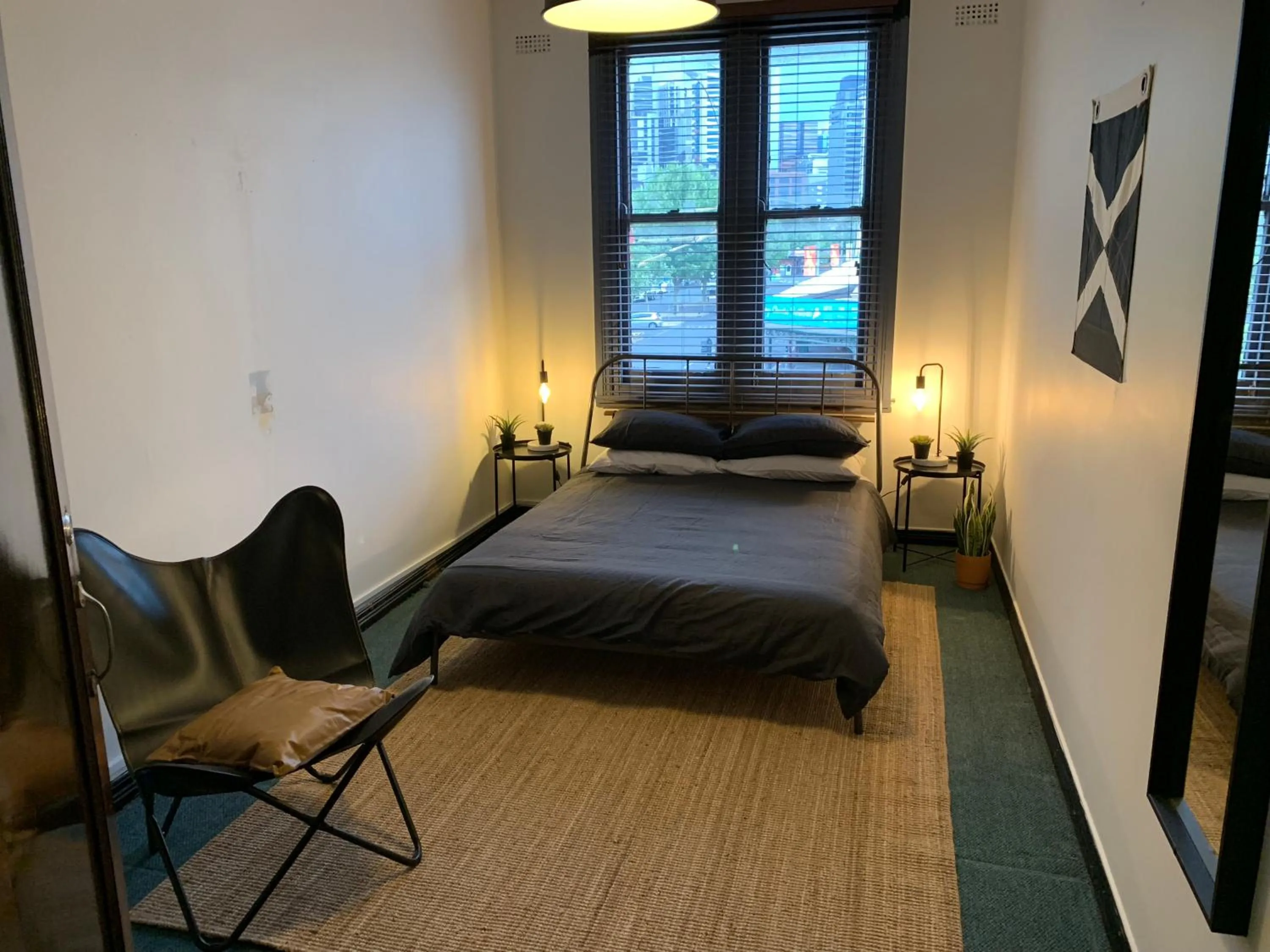 Bed in Central Club Hotel