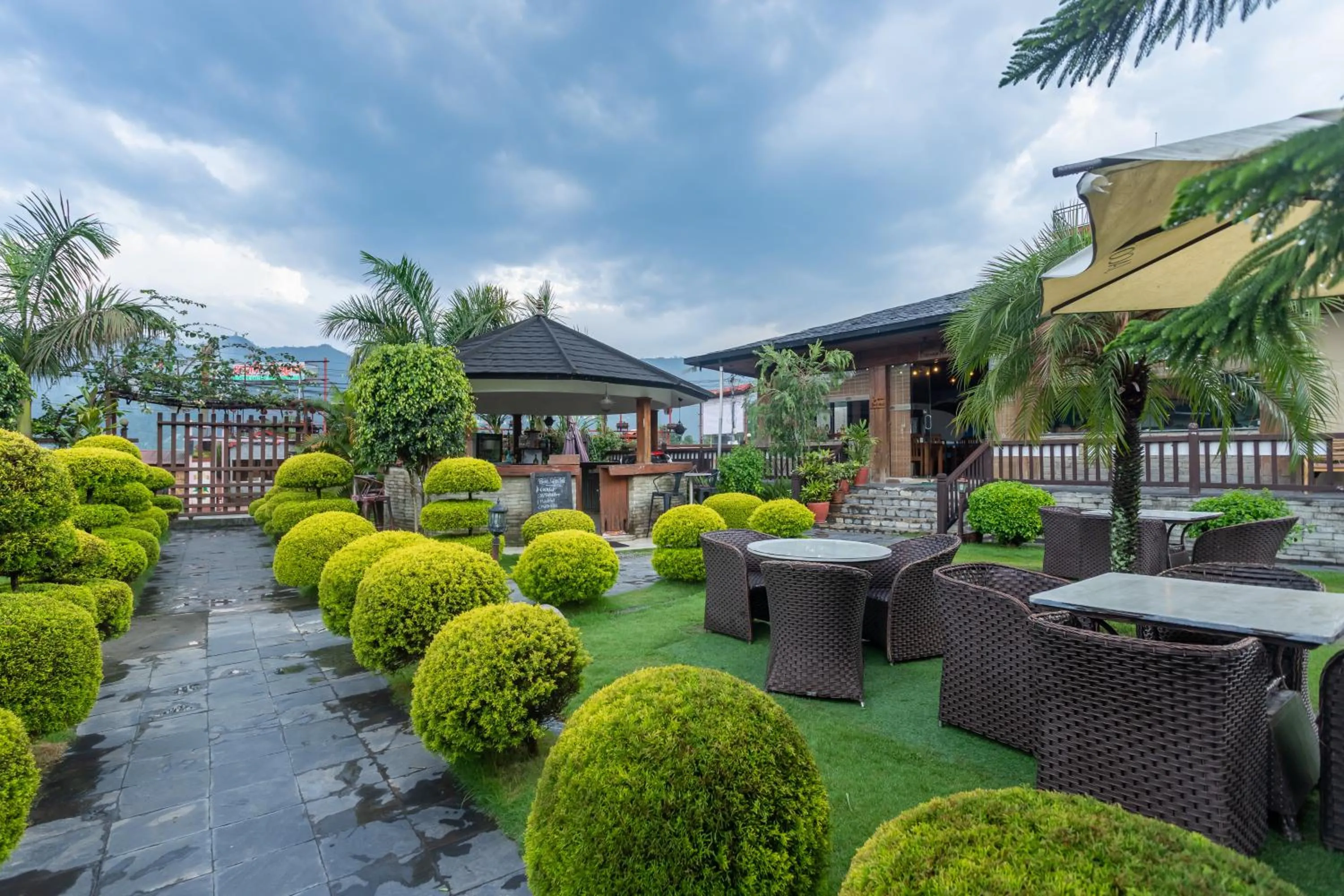 Garden in The Culture Resort