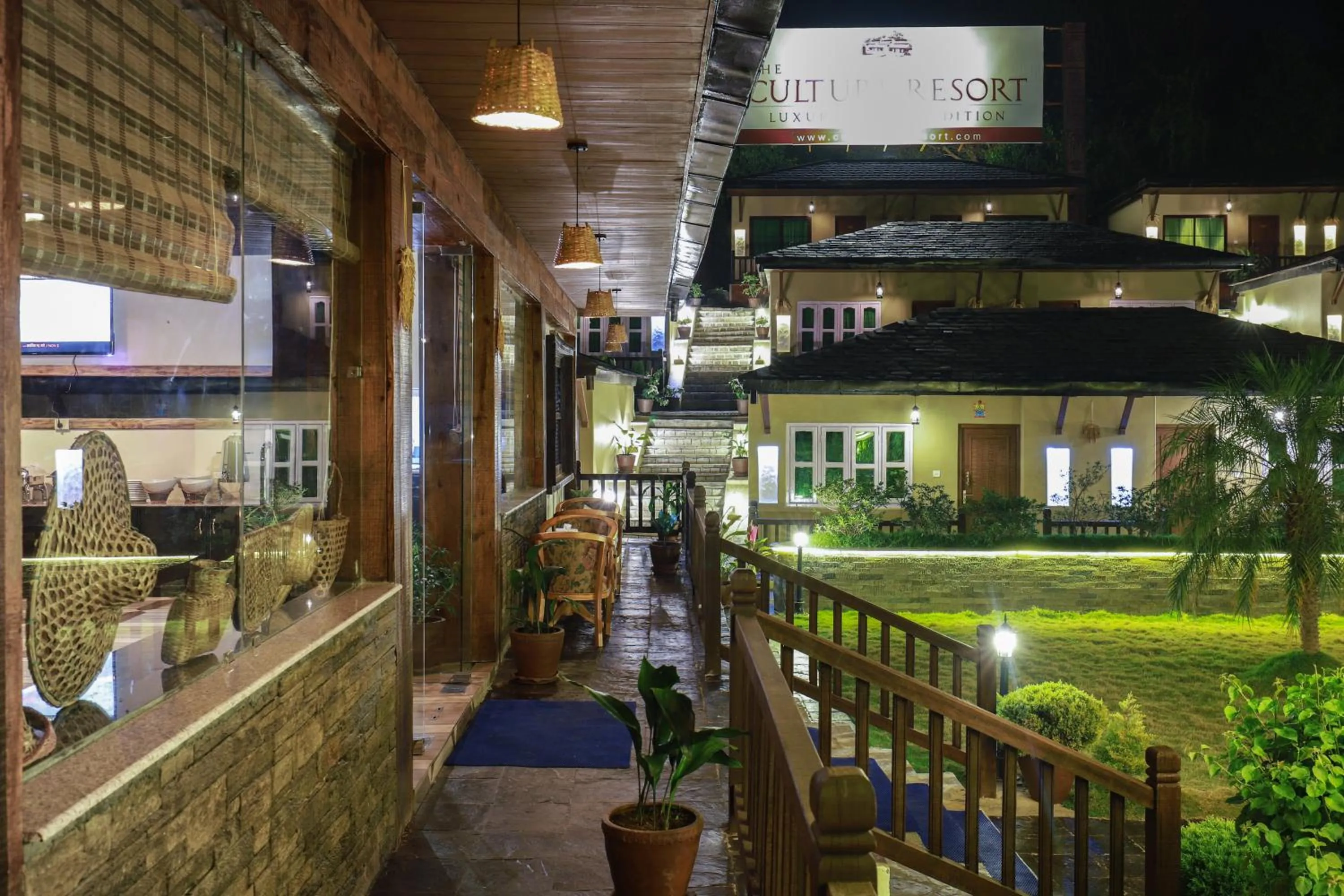 Garden in The Culture Resort