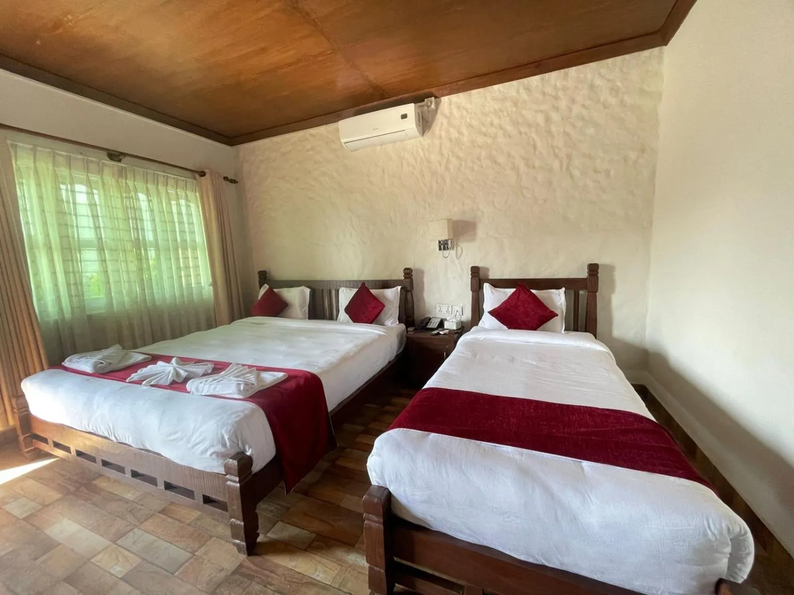 Bed in The Culture Resort