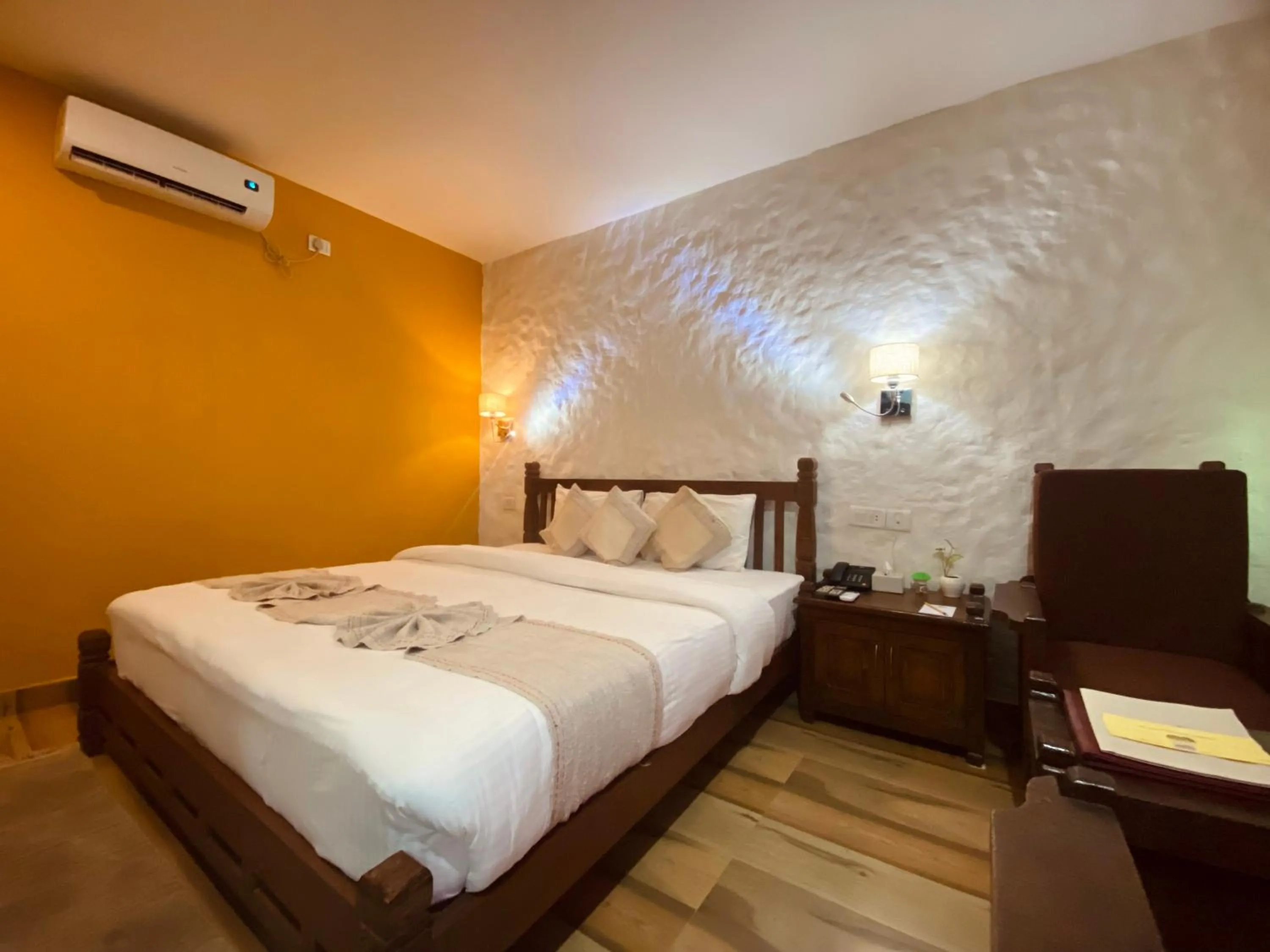 Bed in The Culture Resort