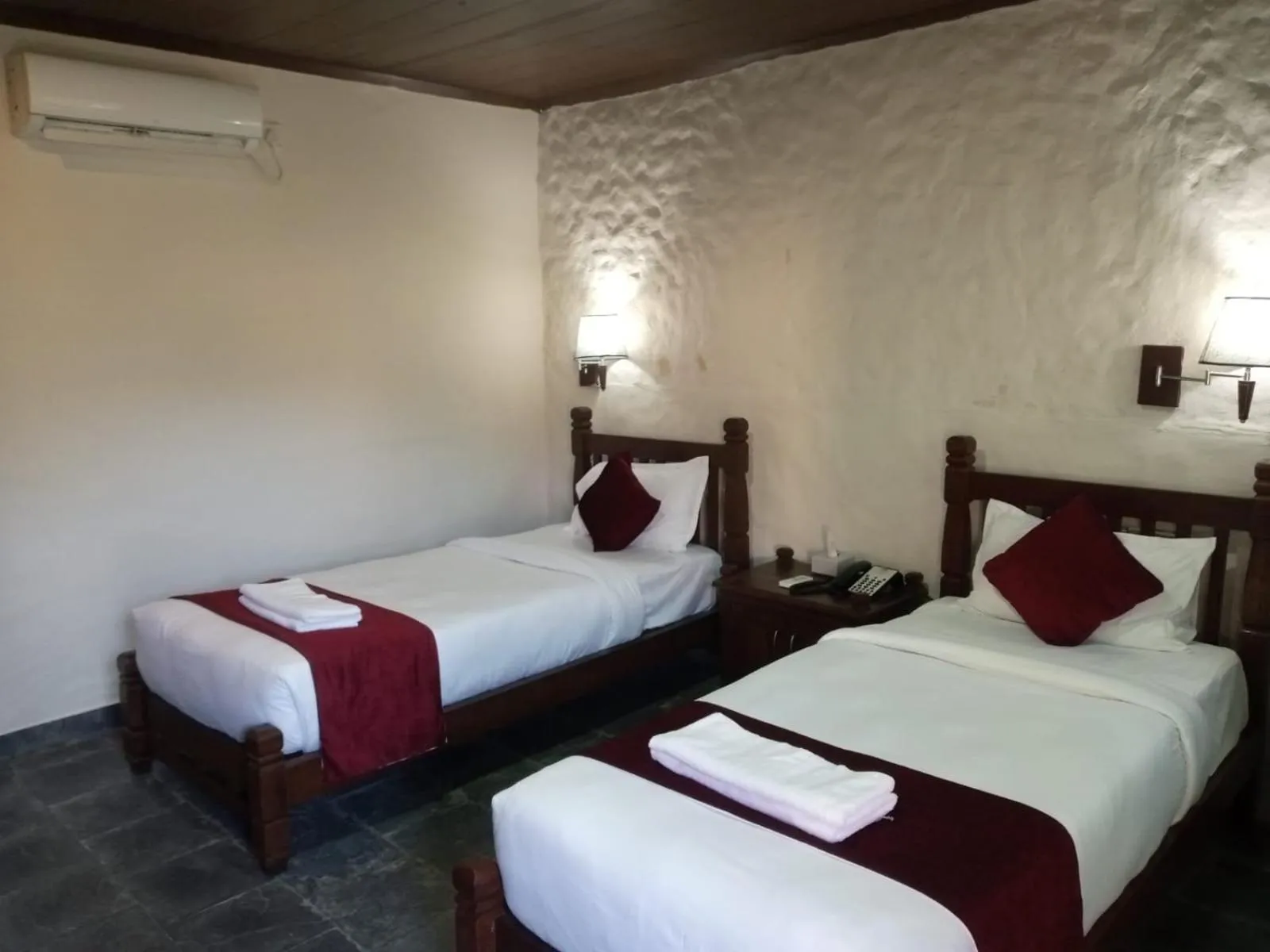 Bed in The Culture Resort