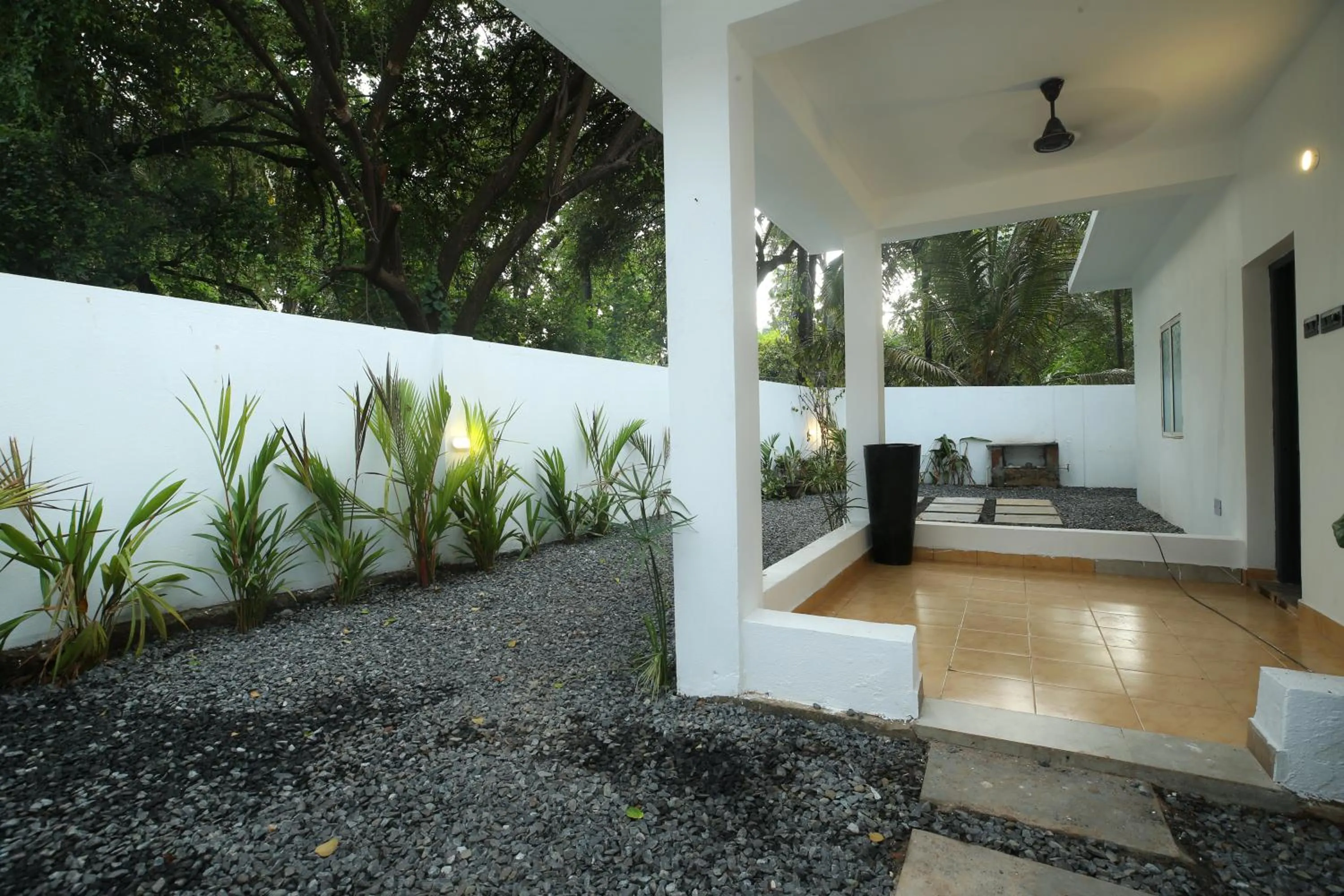 Patio in Craft Hostels