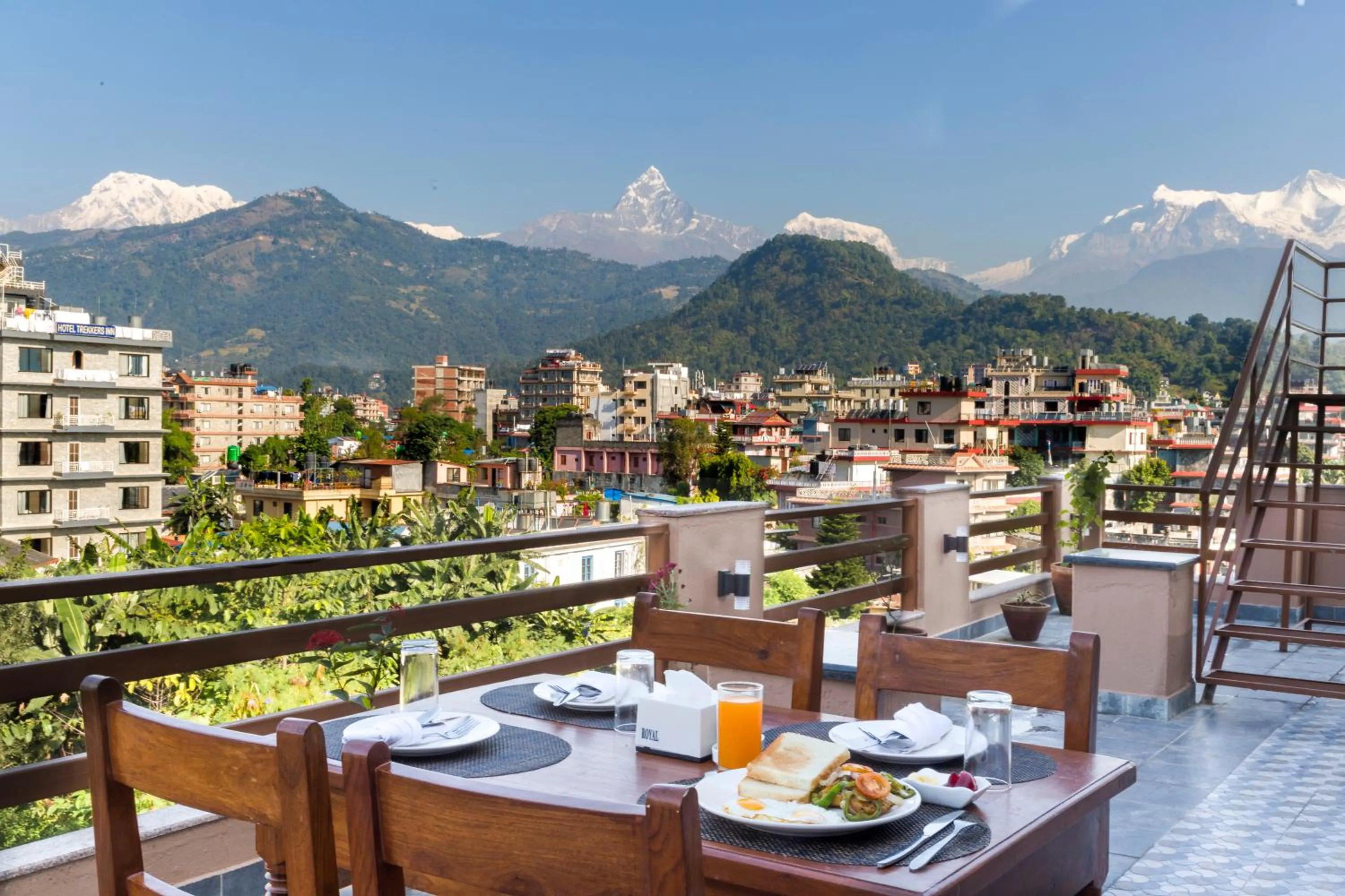 Balcony/Terrace in Hotel Lake Shore