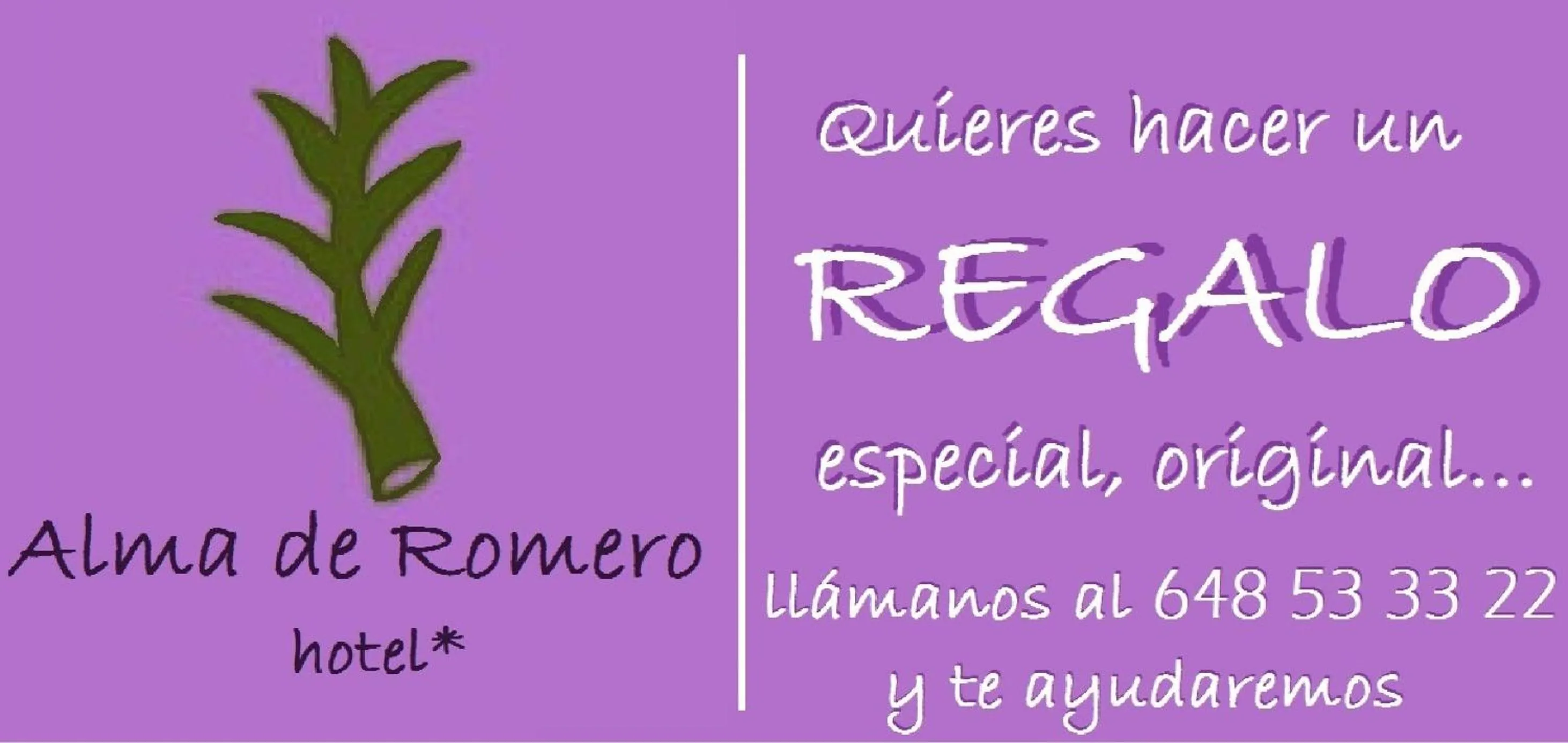 Property logo or sign in Hotel Alma de Romero