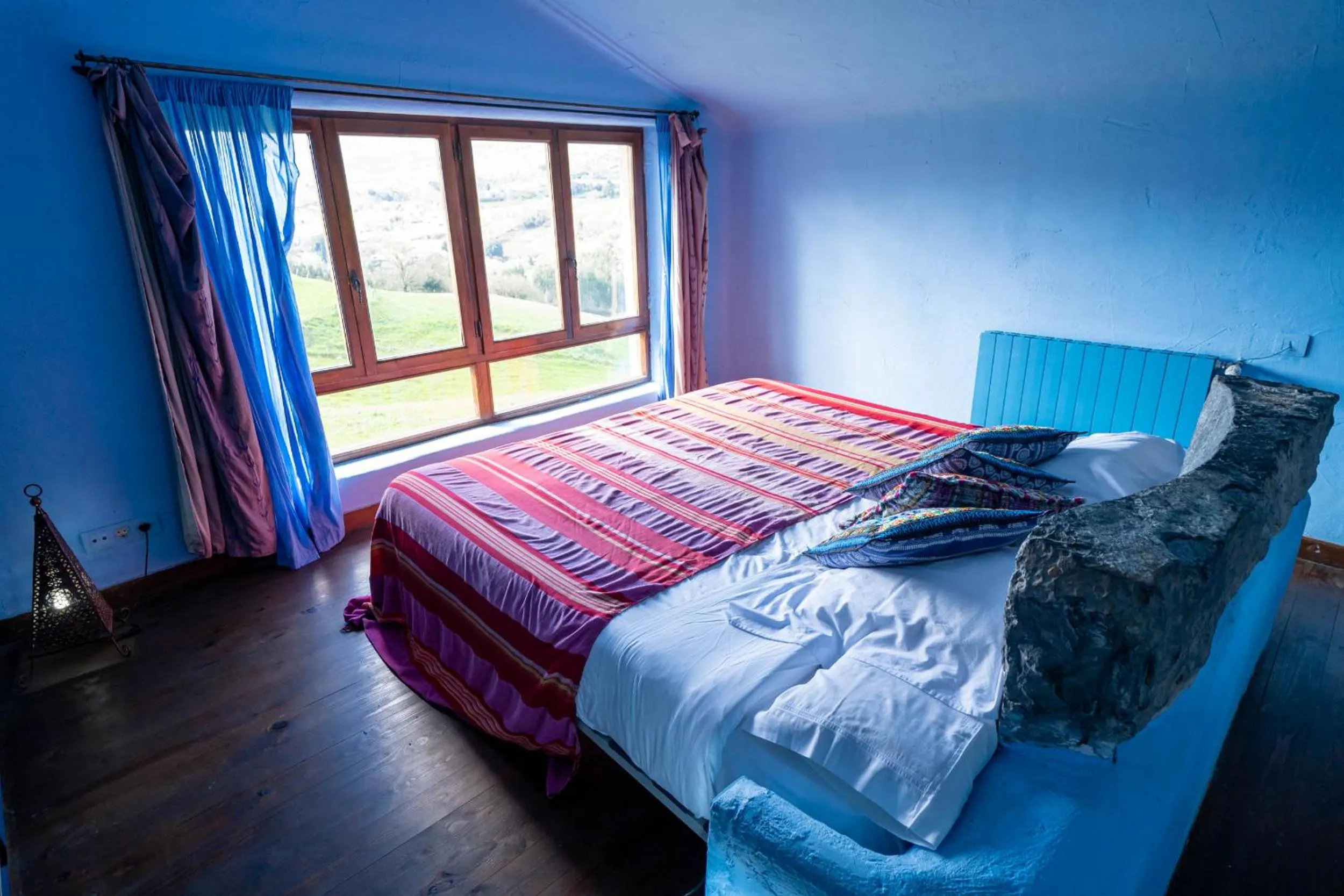 Bed in Hotel Alma de Romero