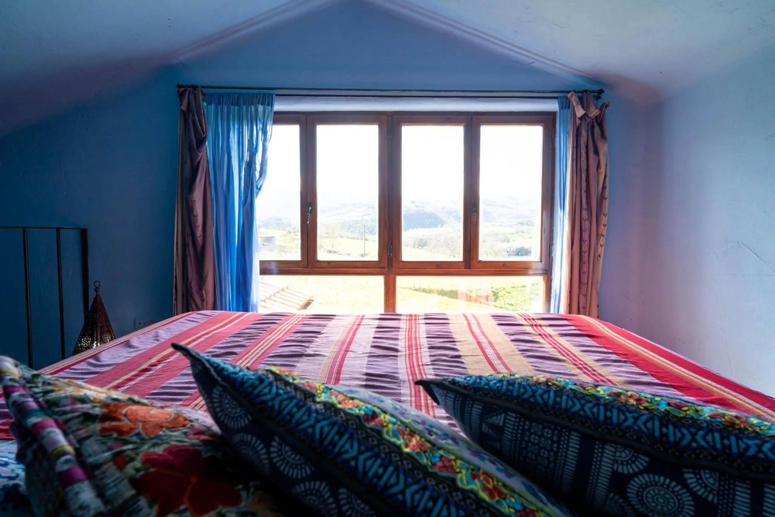 View (from property/room), Bed in Hotel Alma de Romero