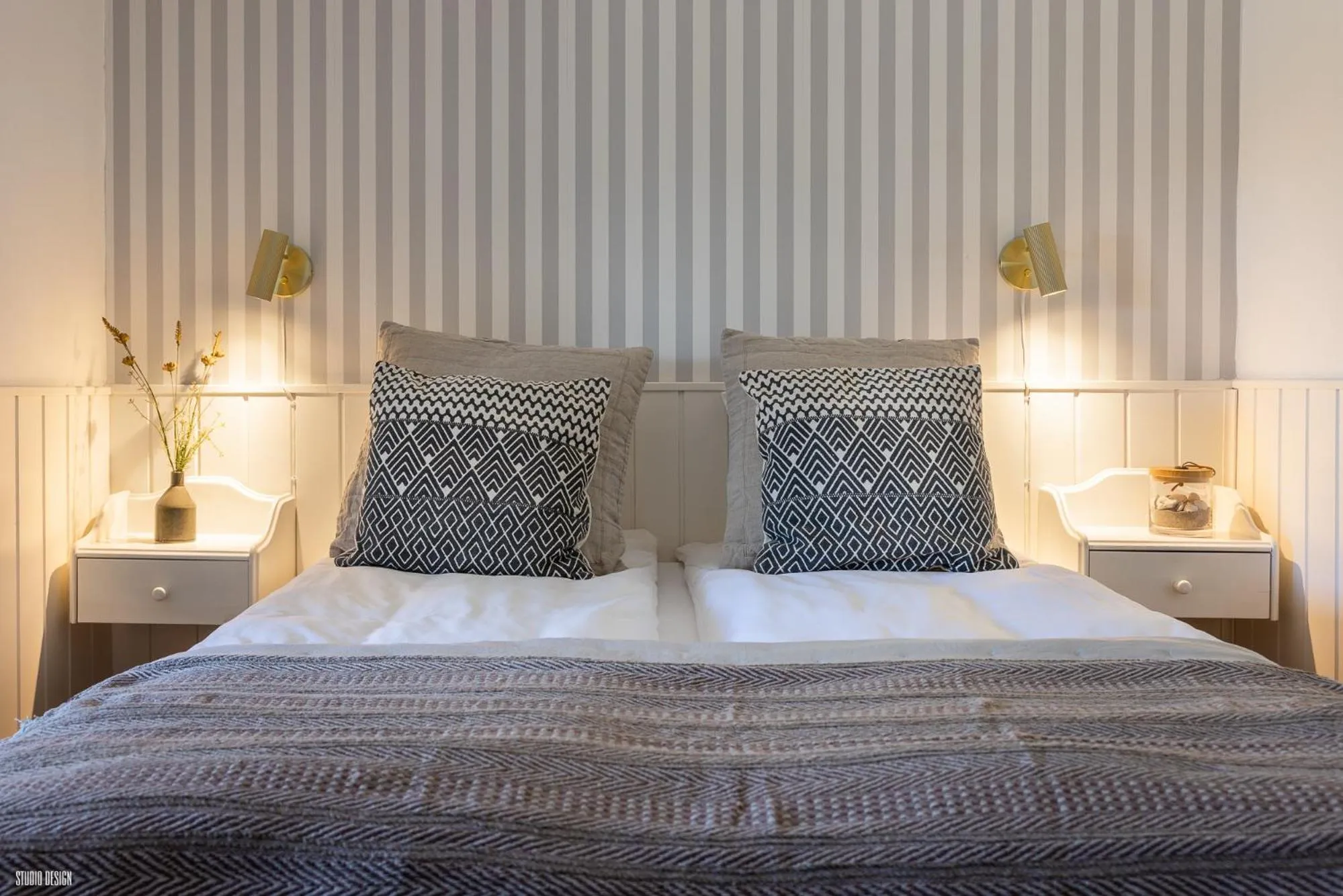 Bedroom, Bed in Liseleje Badehotel