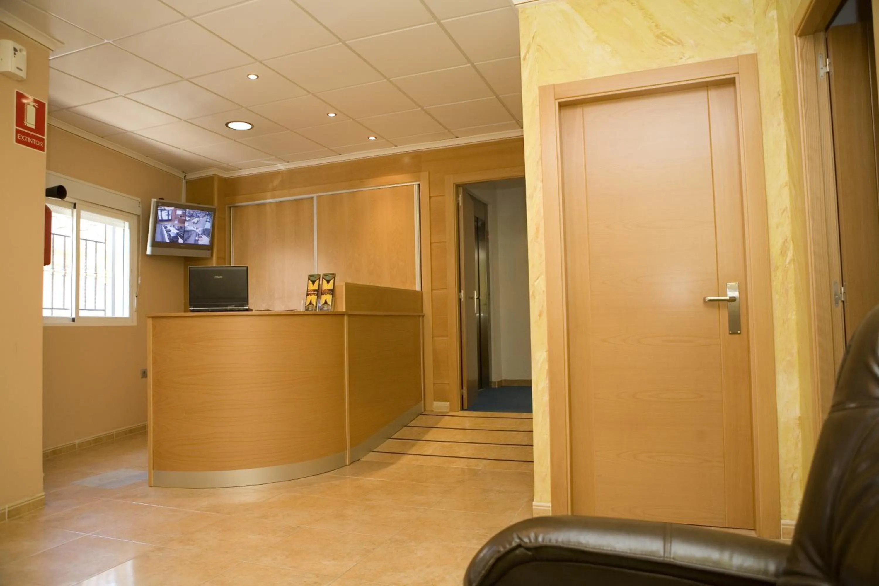 Lobby or reception in Hostal Casa Paco