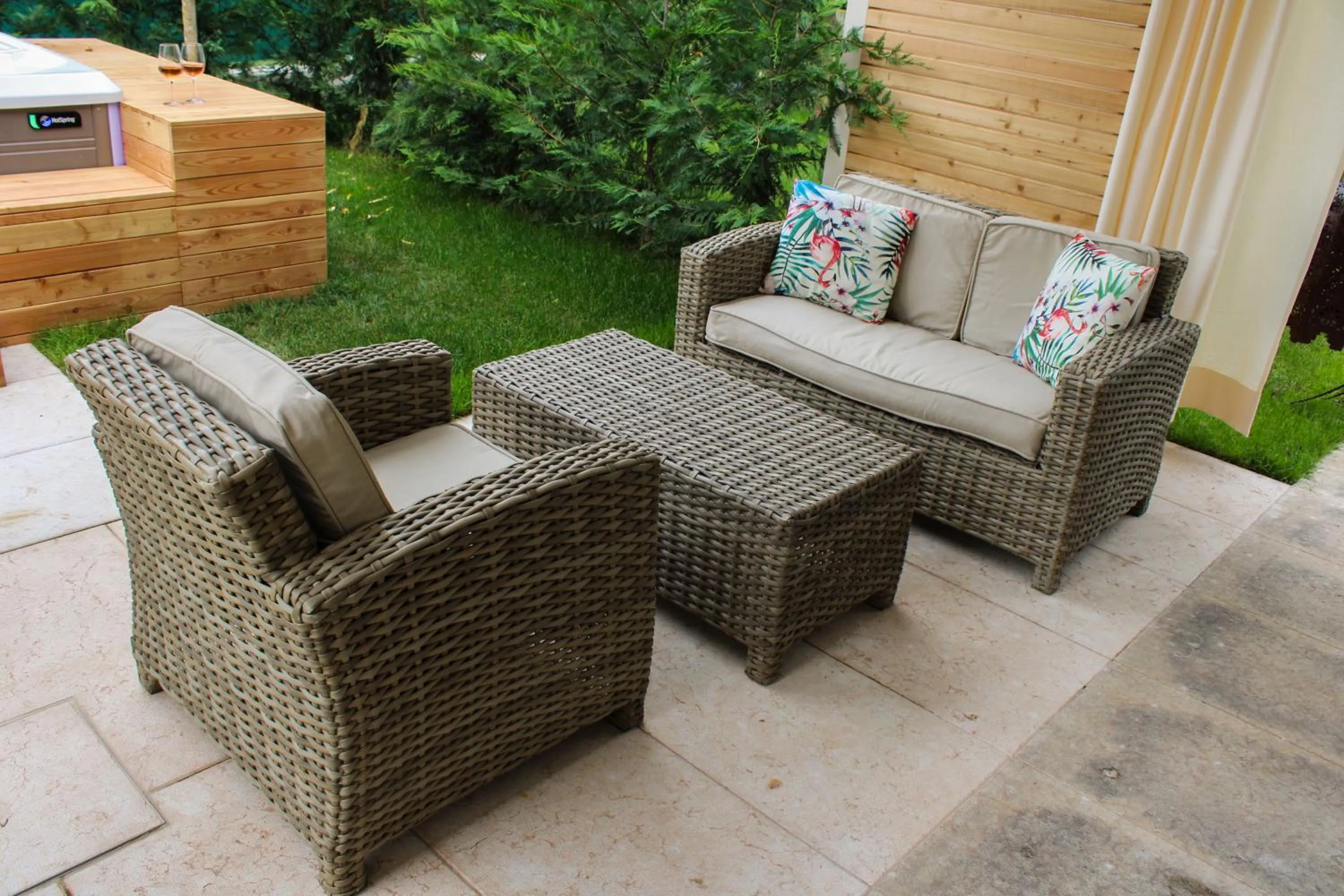 Spring in B&B Villa Pelèr