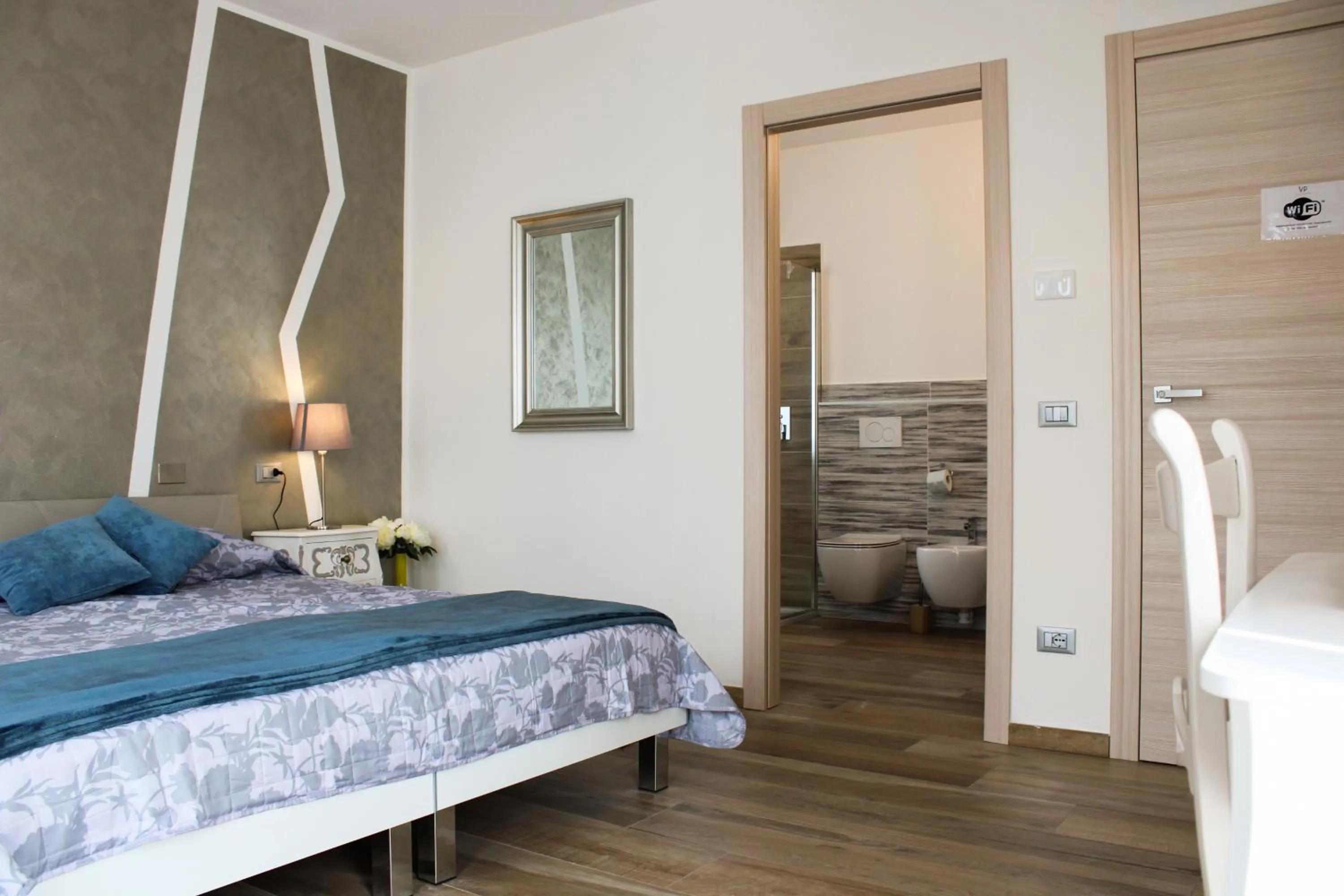 Bed in B&B Villa Pelèr