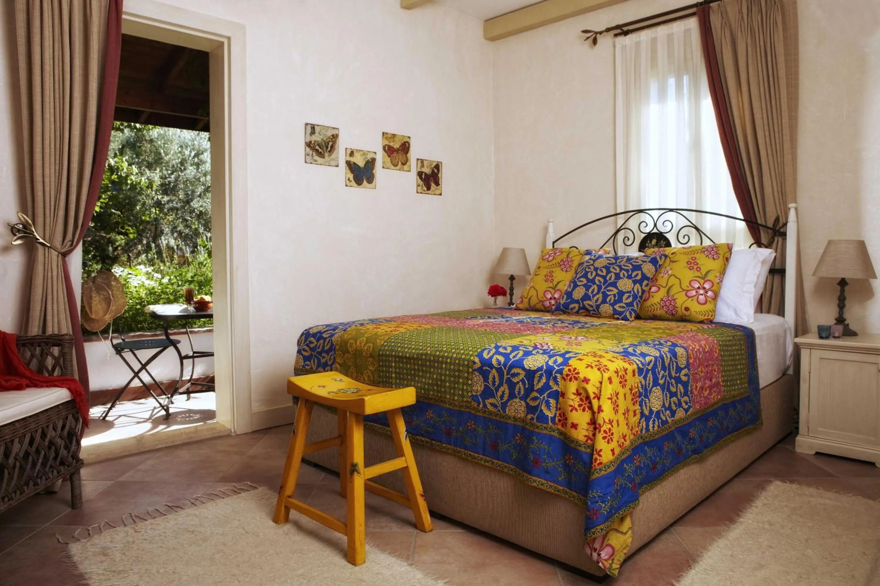 Decorative detail, Bed in Gullu Konaklari