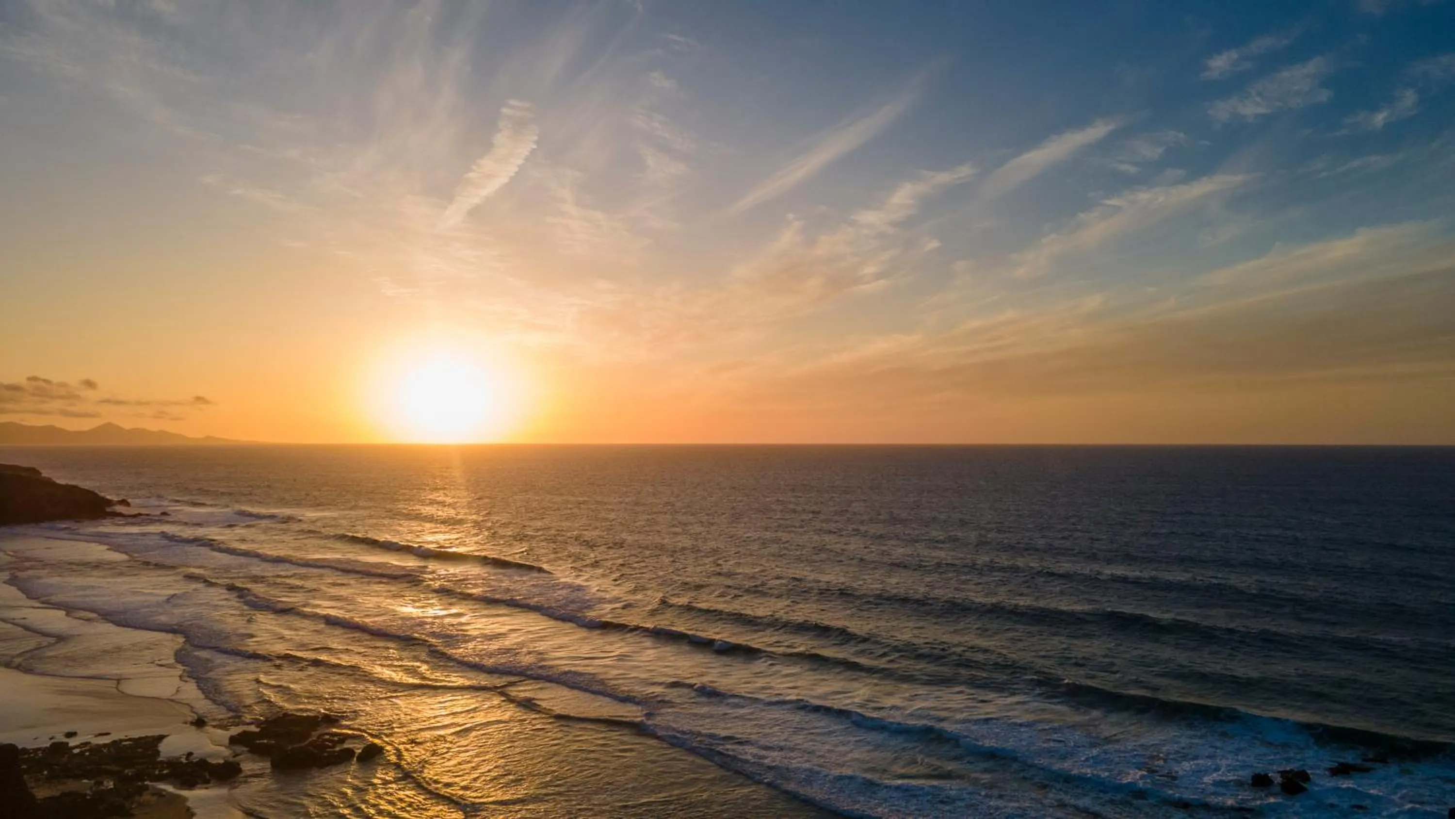 Natural landscape in Bakour Fuerteventura La Pared
