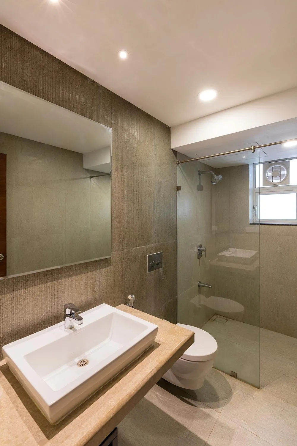 Bathroom in The Eternal Wave by Krish Retreat
