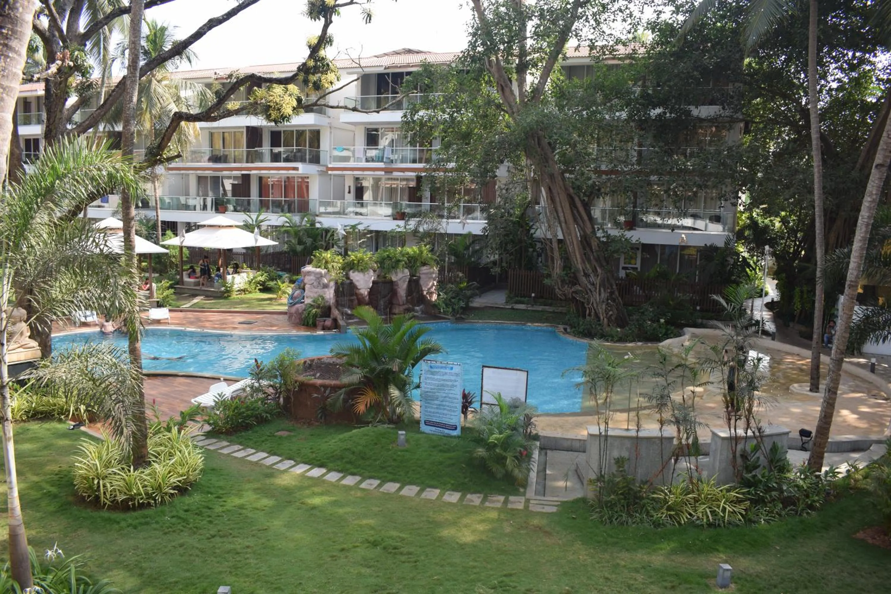 Swimming pool in The Eternal Wave by Krish Retreat