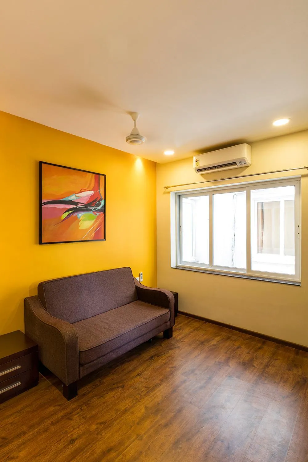 Seating area in The Eternal Wave by Krish Retreat